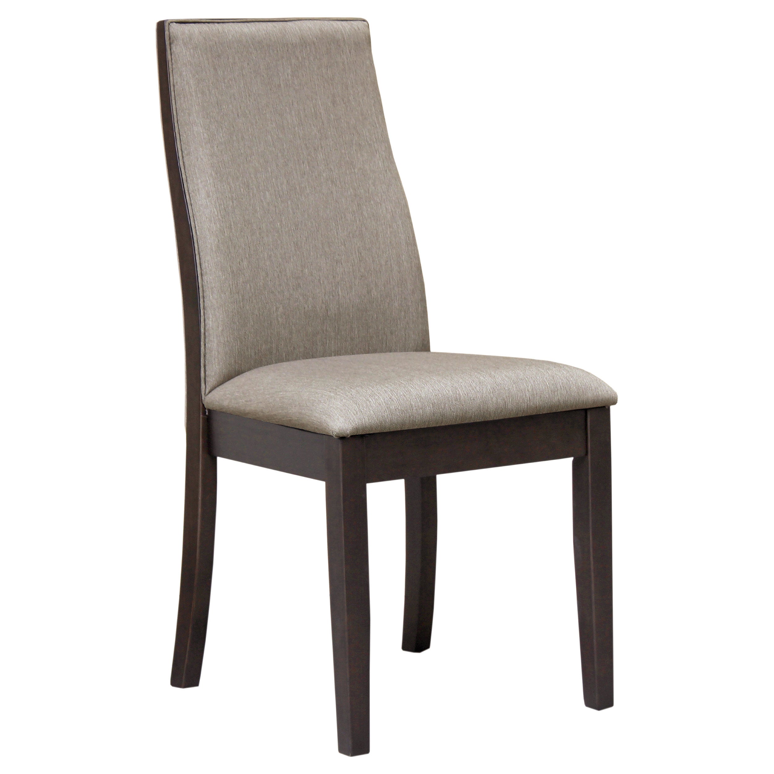 Spring Creek Upholstered Dining Chair Taupe (Set of 2)-CoasterEssence