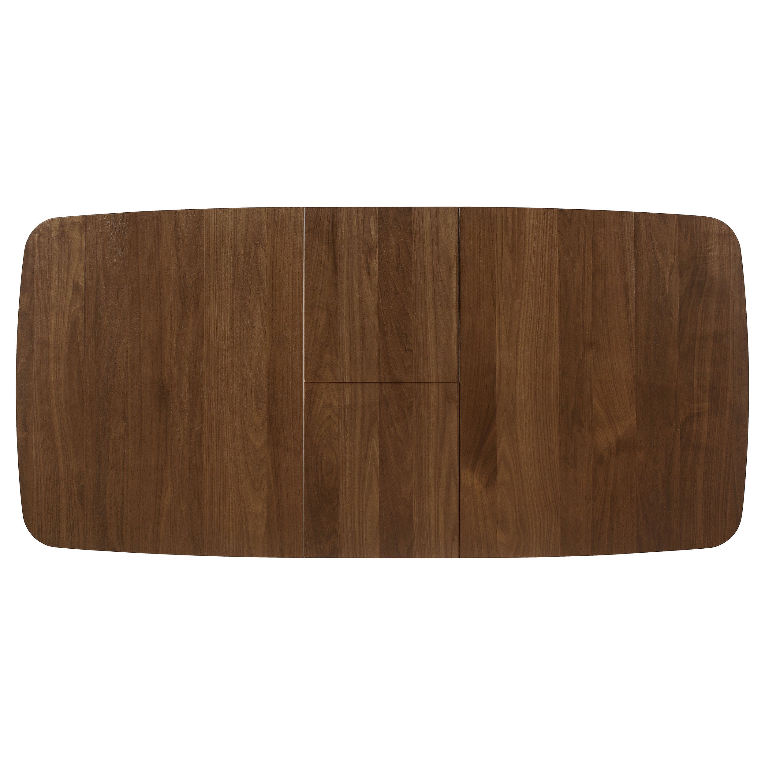 Redbridge 75-inch Extension Leaf Dining Table Natural Walnut-CoasterEveryday