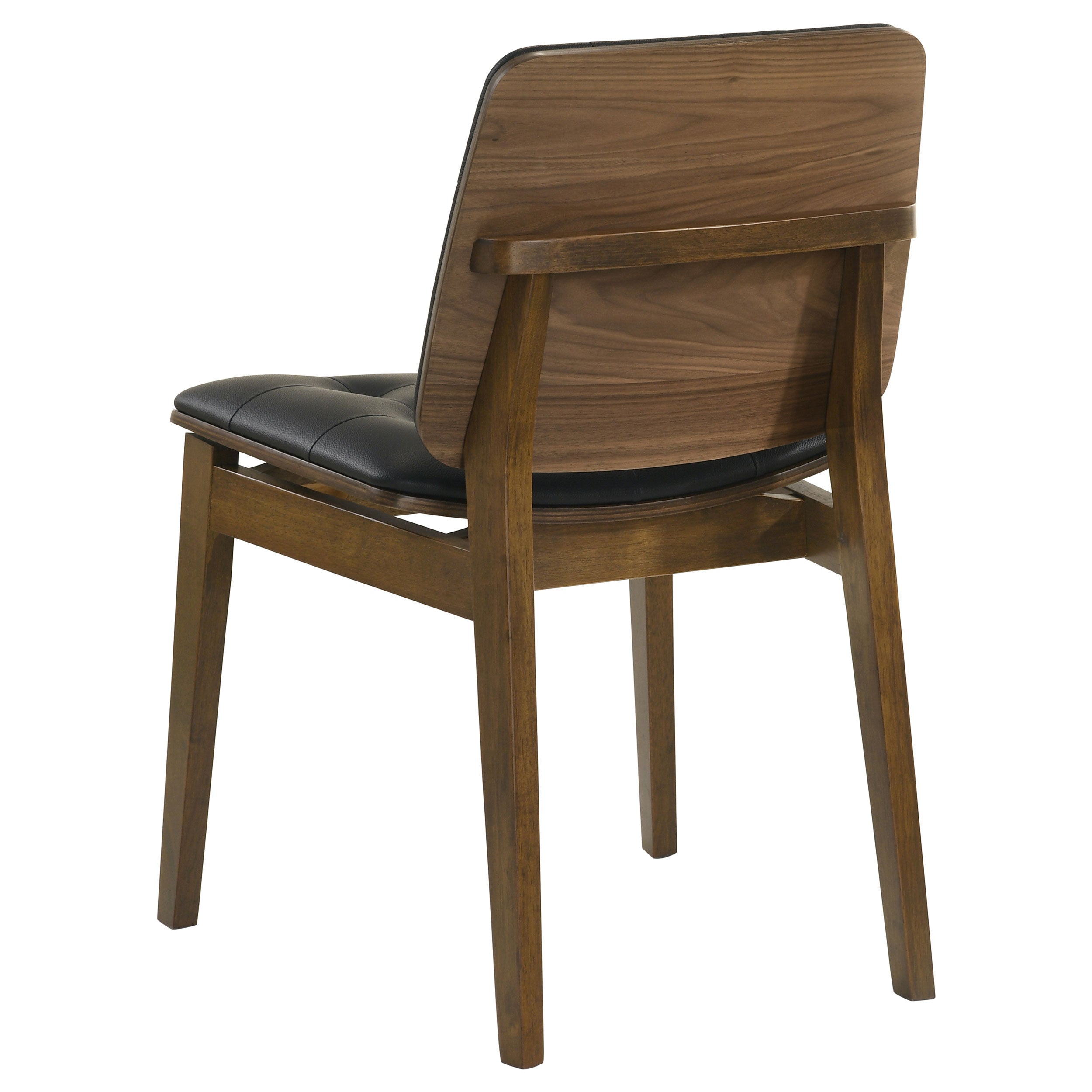 Redbridge Upholstered Dining Side Chair Walnut (Set of 2)-CoasterEssence