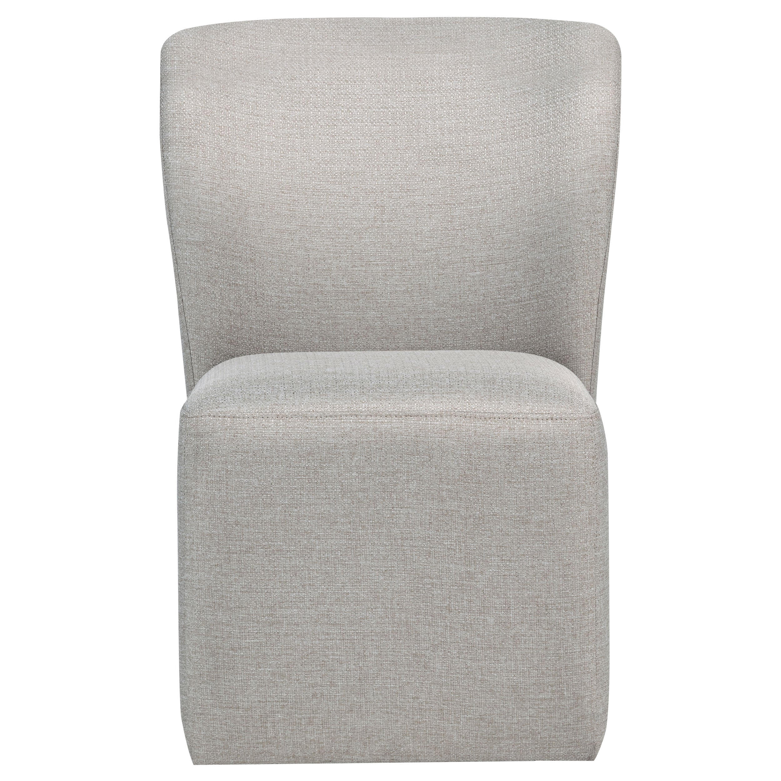 Jaelynn Upholstered Parsons Dining Side Chair Beige (Set of 2)-