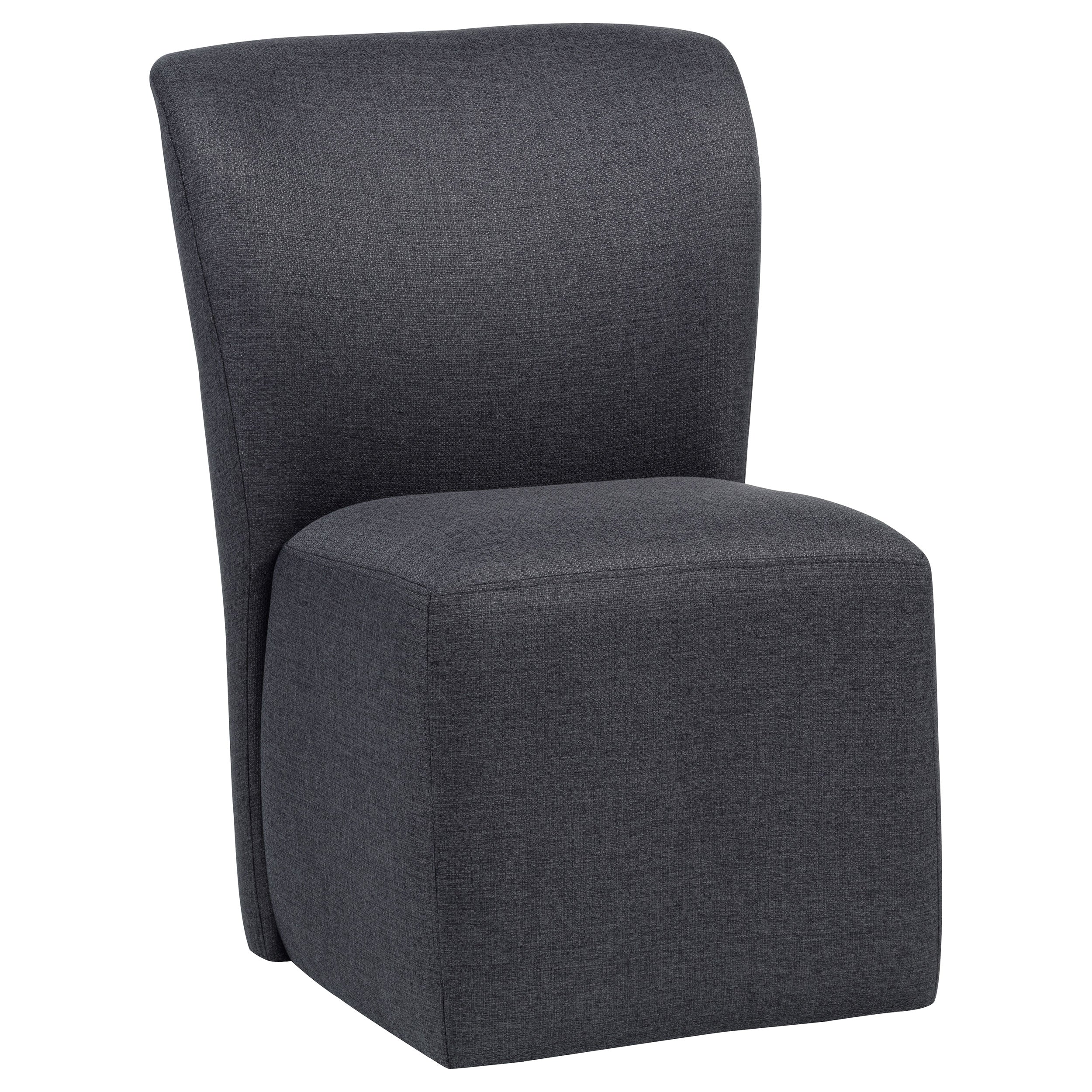 Jaelynn Upholstered Parsons Dining Side Chair Charcoal (Set of 2)-