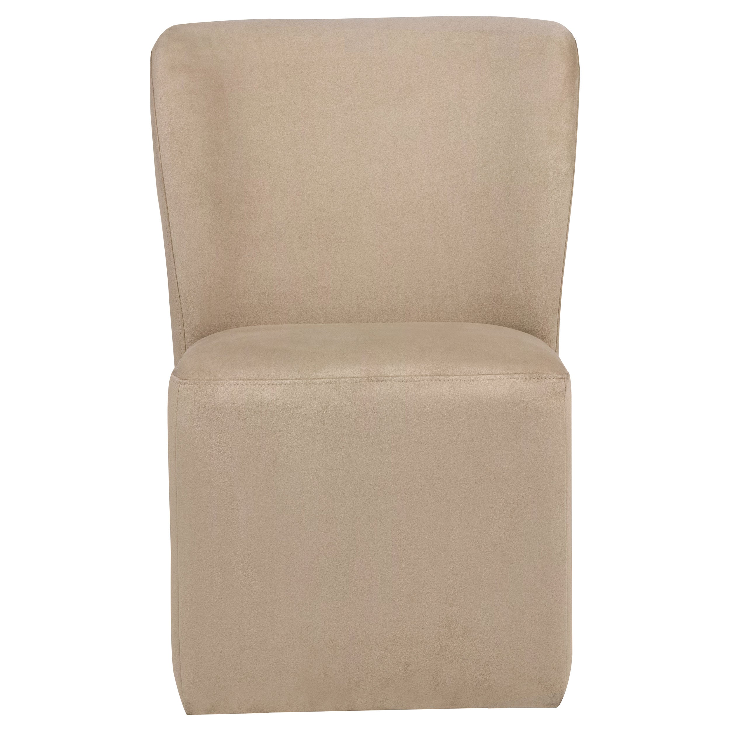 Jaelynn Upholstered Parsons Dining Side Chair Tan (Set of 2)-