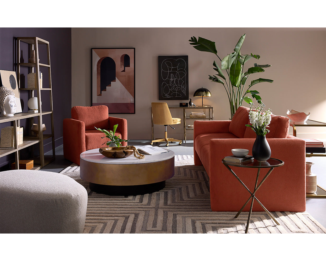 Sunpan Zelda Coffee Table