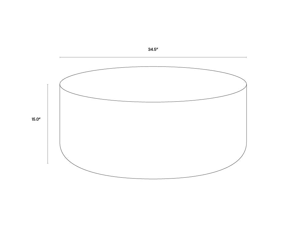 Sunpan Diaz Coffee Table