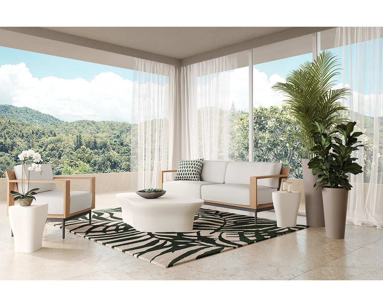 Sunpan Dali Coffee Table