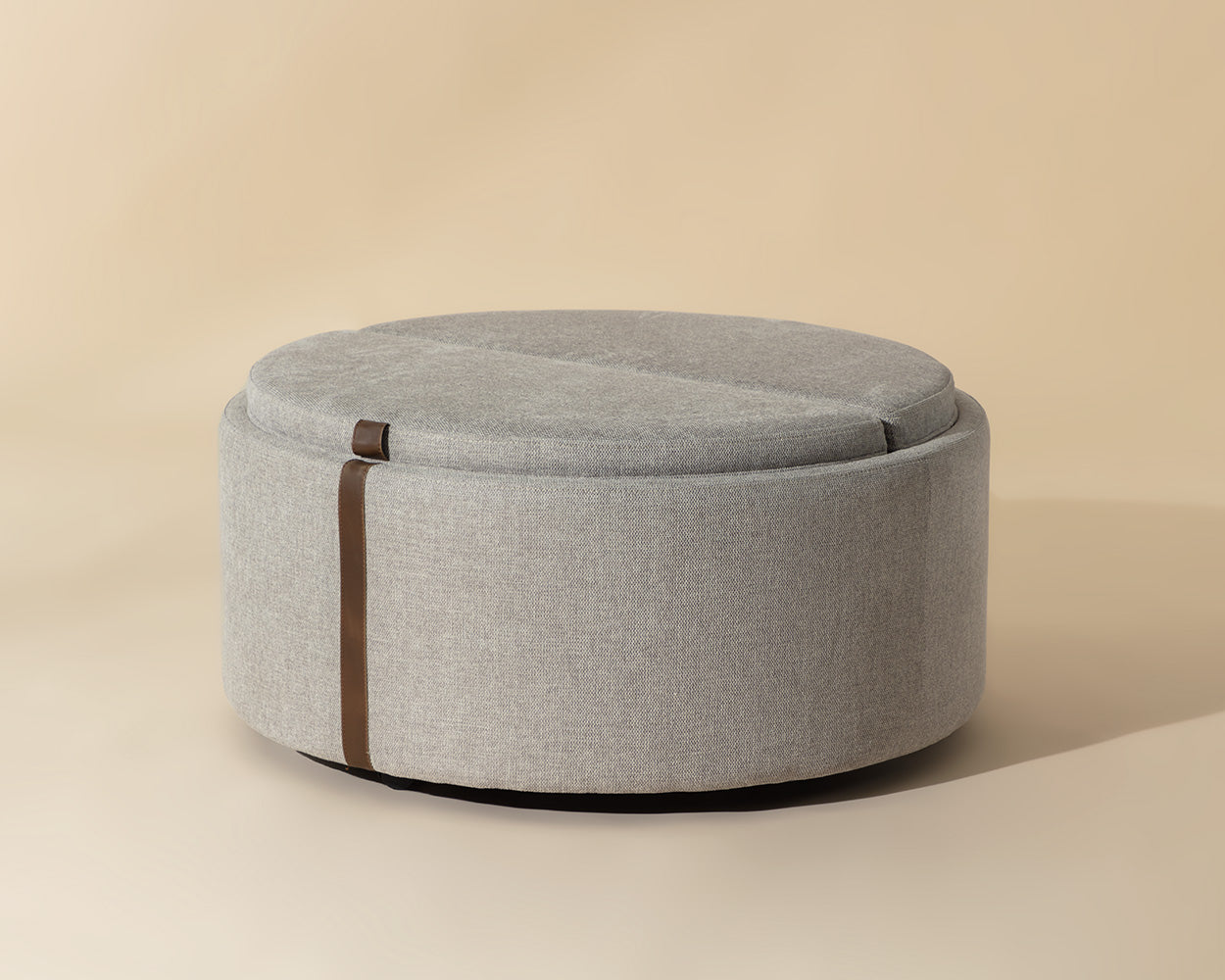 Sunpan Borelli Wheeled Storage Ottoman