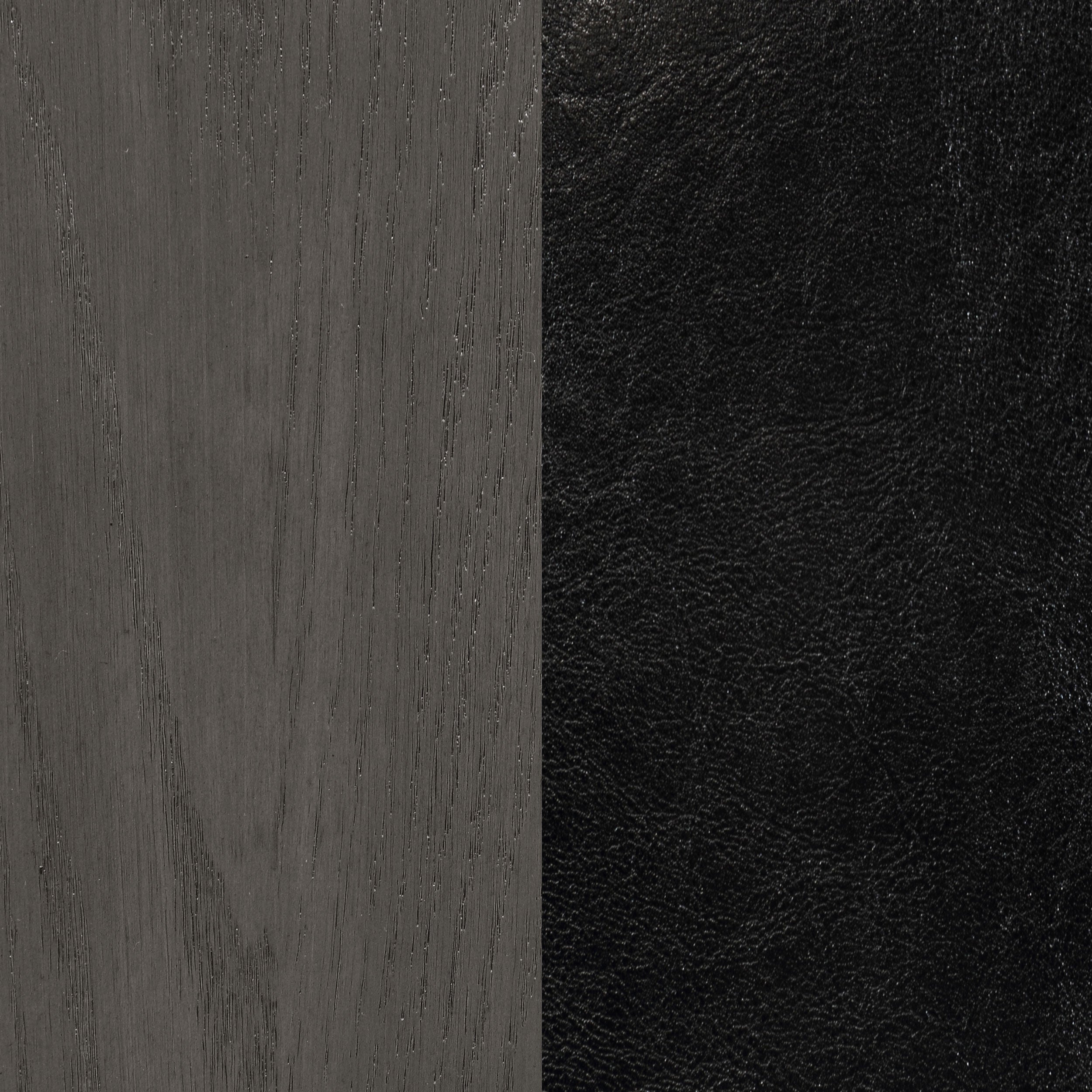 Lavon Wood Dining Side Chair Black and  Medium Grey (Set of 2)-CoasterEveryday