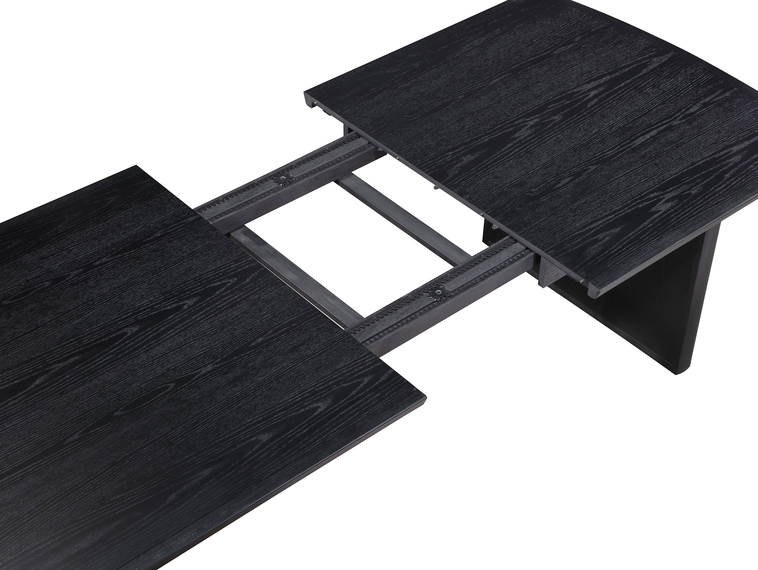 Brookmead 5-piece Extension Leaf Dining Table Set Black-Coaster