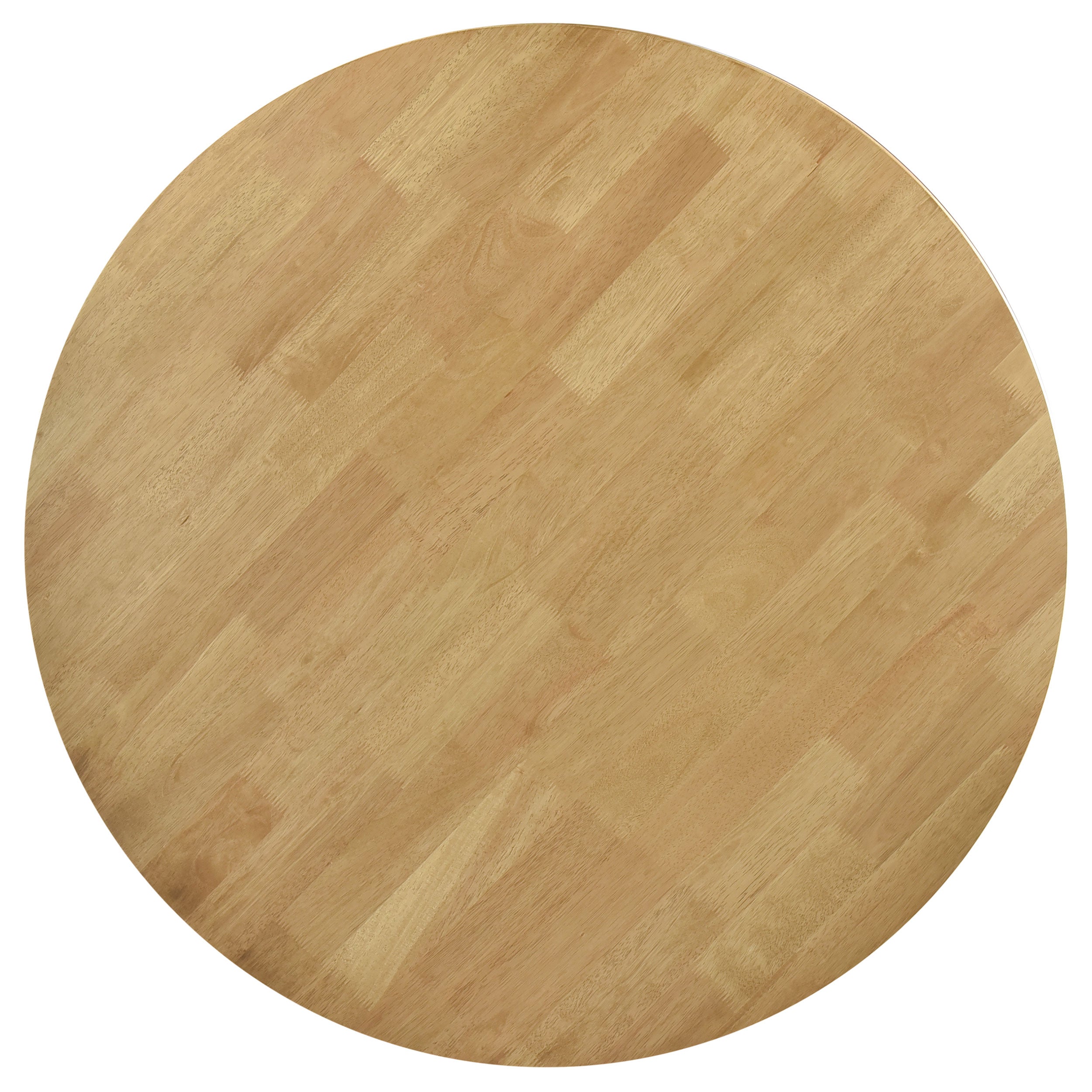 Elowen Round 42-inch Solid Wood Dining Table Light Walnut-CoasterEveryday