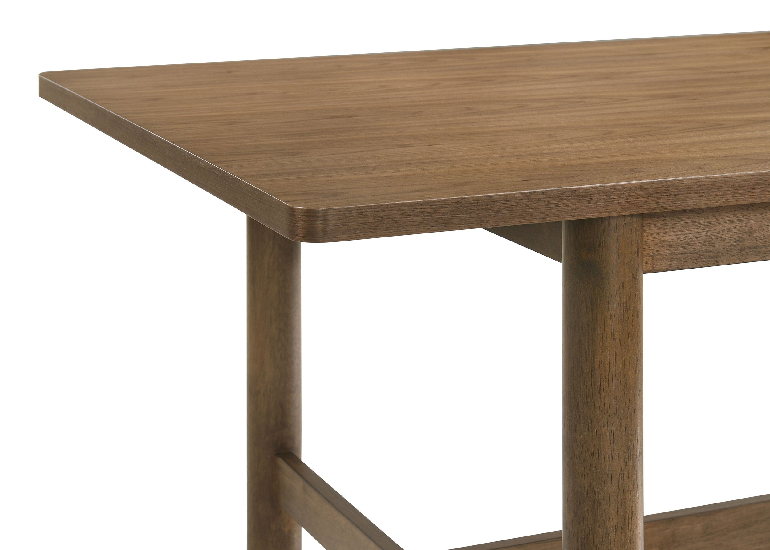 Crestmore 71-inch Rectangular Wood Dining Table Walnut-