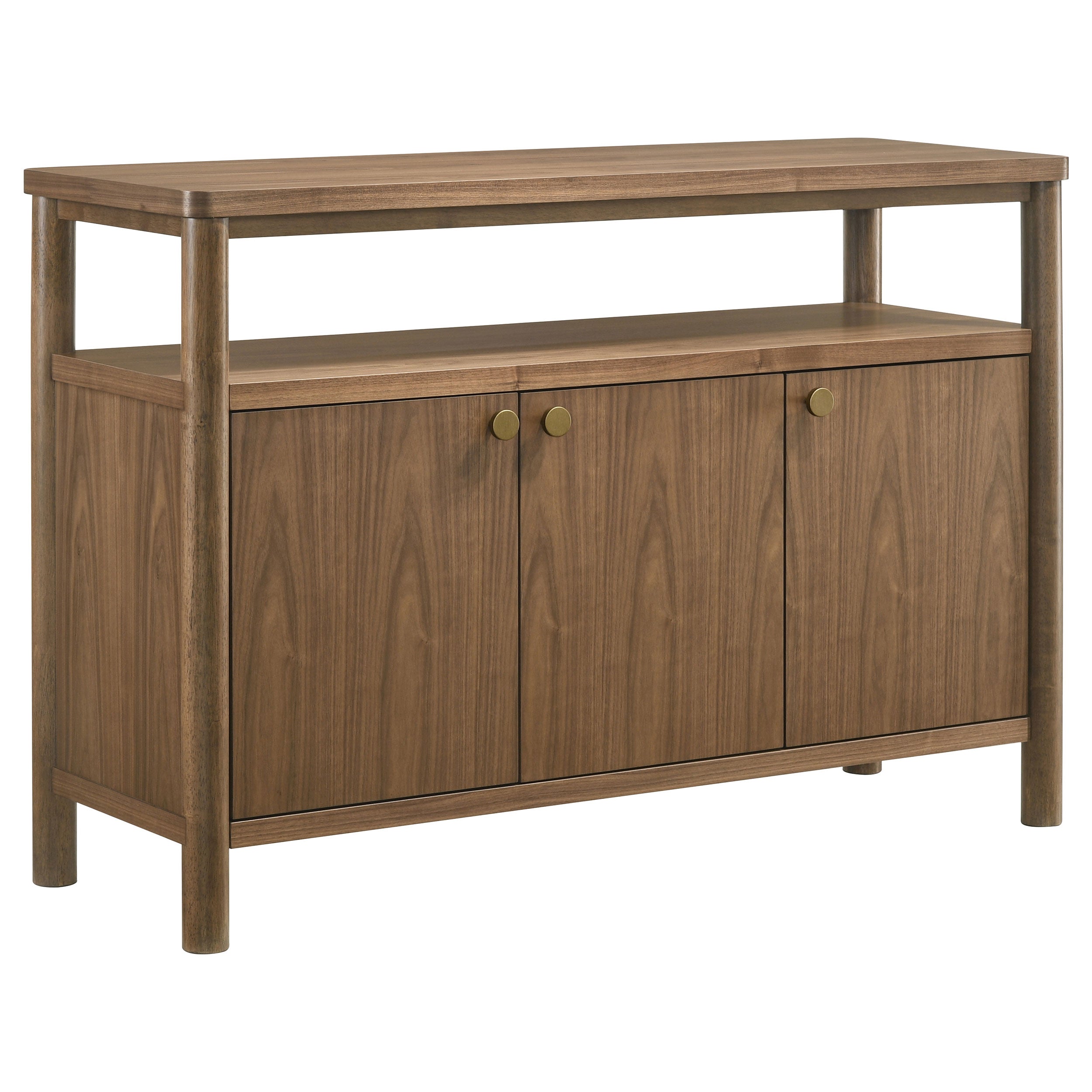 Crestmore 52-inch Dining Cabinet Sideboard Buffet Walnut-