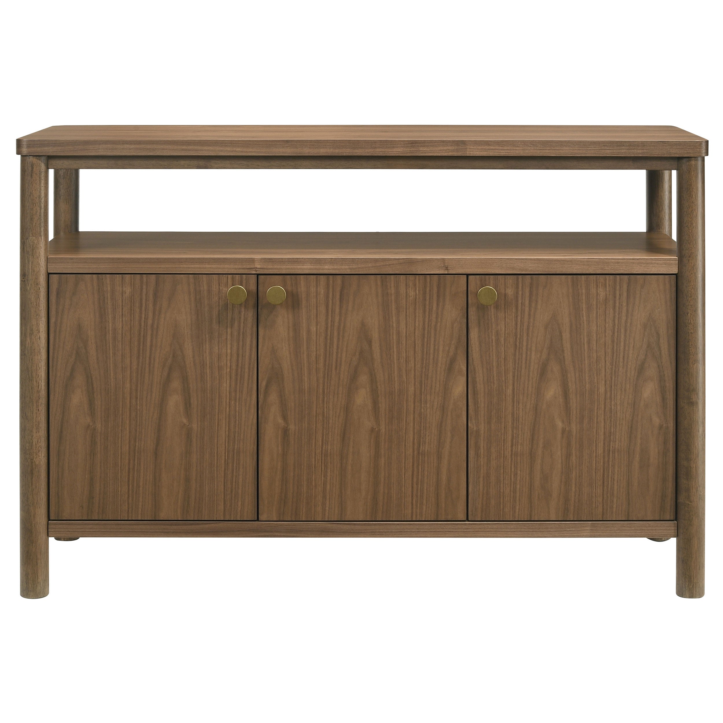 Crestmore 52-inch Dining Cabinet Sideboard Buffet Walnut-