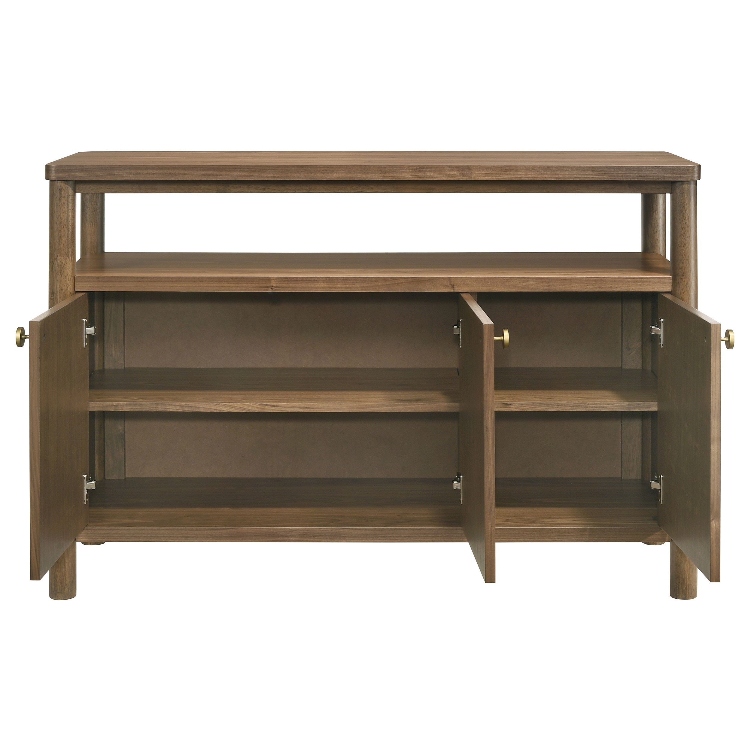 Crestmore 52-inch Dining Cabinet Sideboard Buffet Walnut-