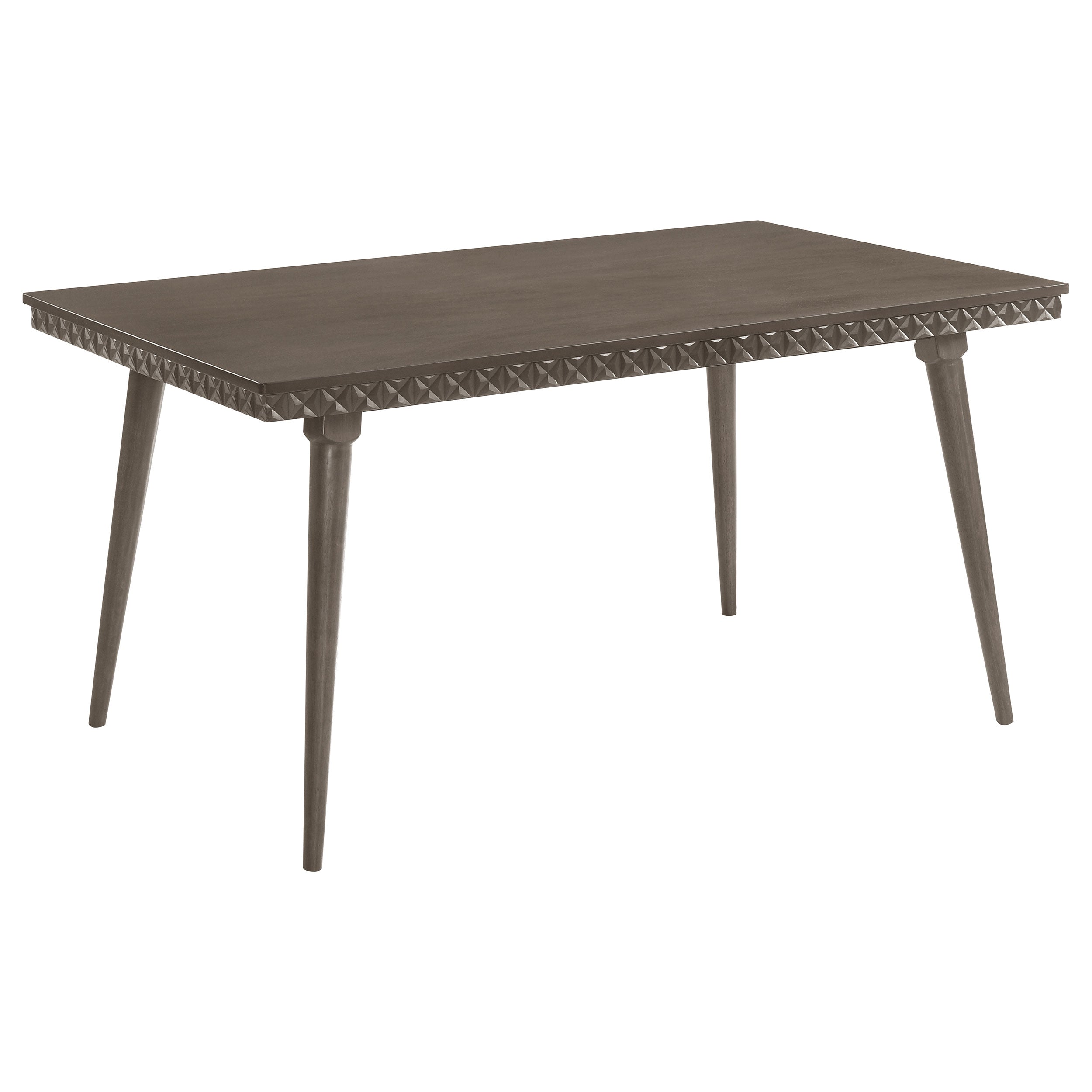 Onslow 59-inch Rectangular Wood Dining Table Dark Brown-