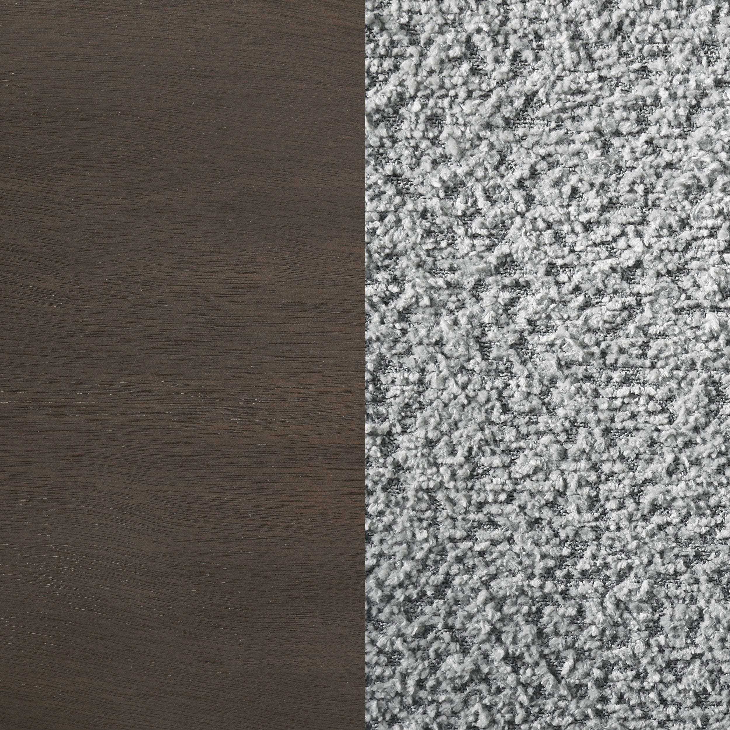 Onslow Upholstered Dining Side Chair Dark Brown (Set of 2)-