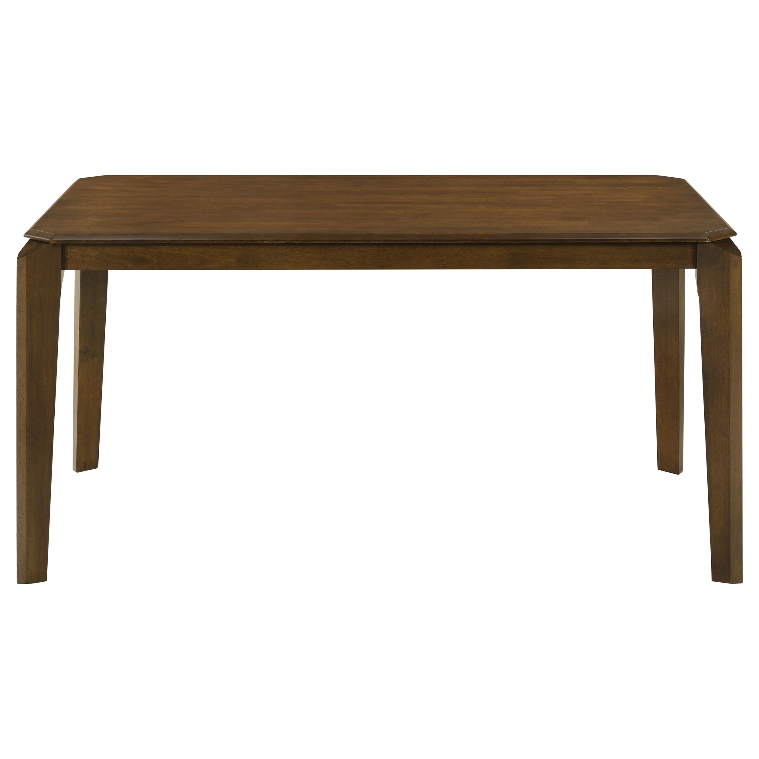 Almonte 59-inch Rectangular Wood Dining Table Dark Brown-