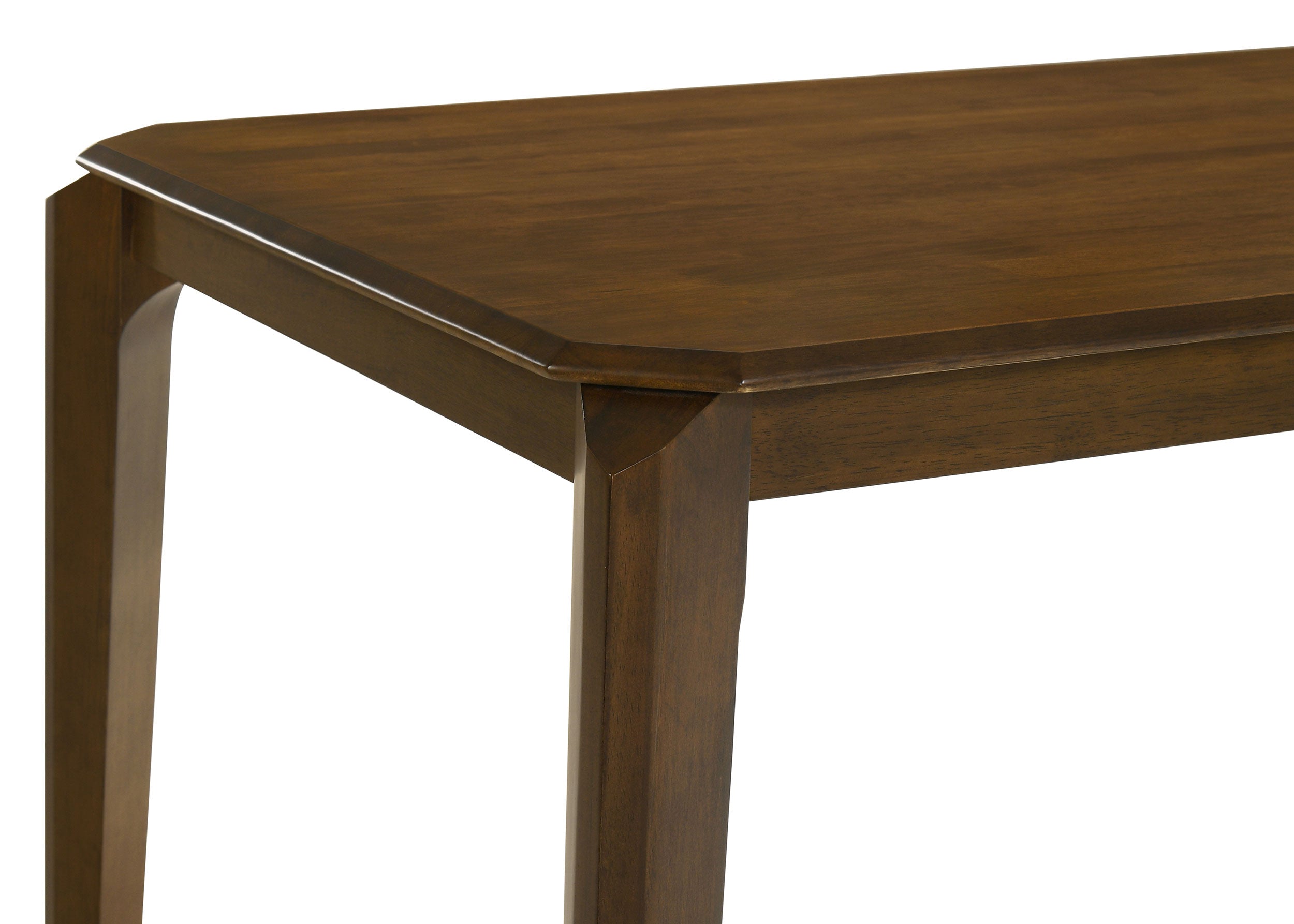 Almonte 59-inch Rectangular Wood Dining Table Dark Brown-