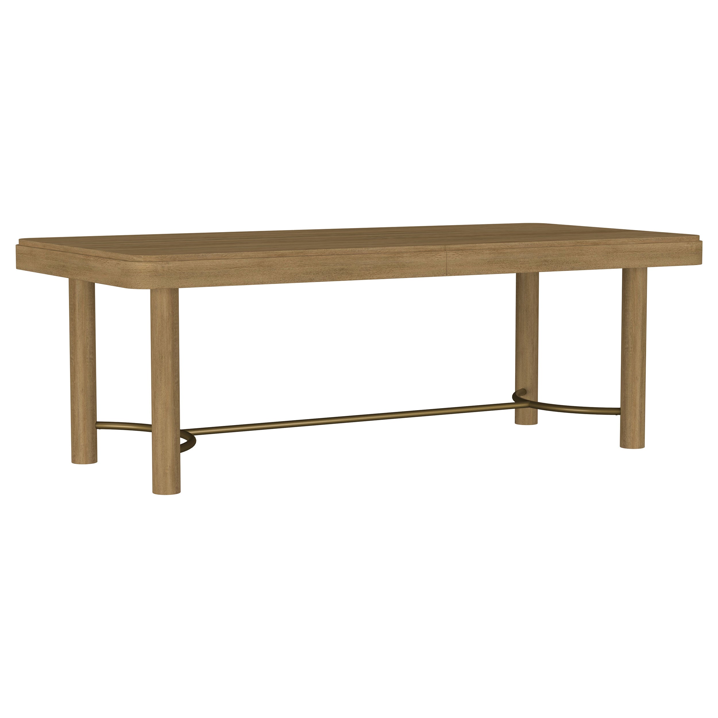 Arini 104-inch Extension Leaf Dining Table Sand Wash-