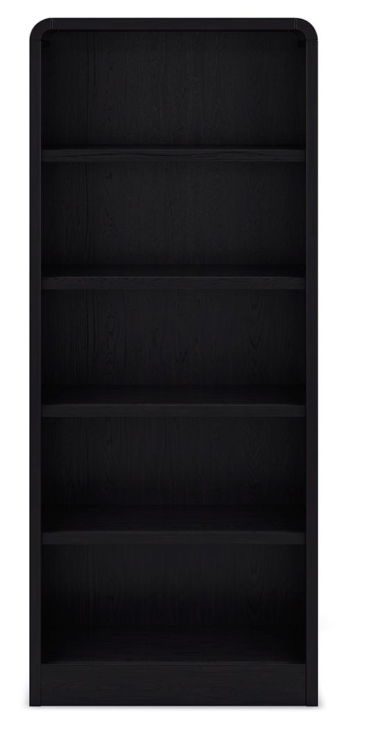 Rowanbeck - Large Bookcase - Black - Best Buy Furniture