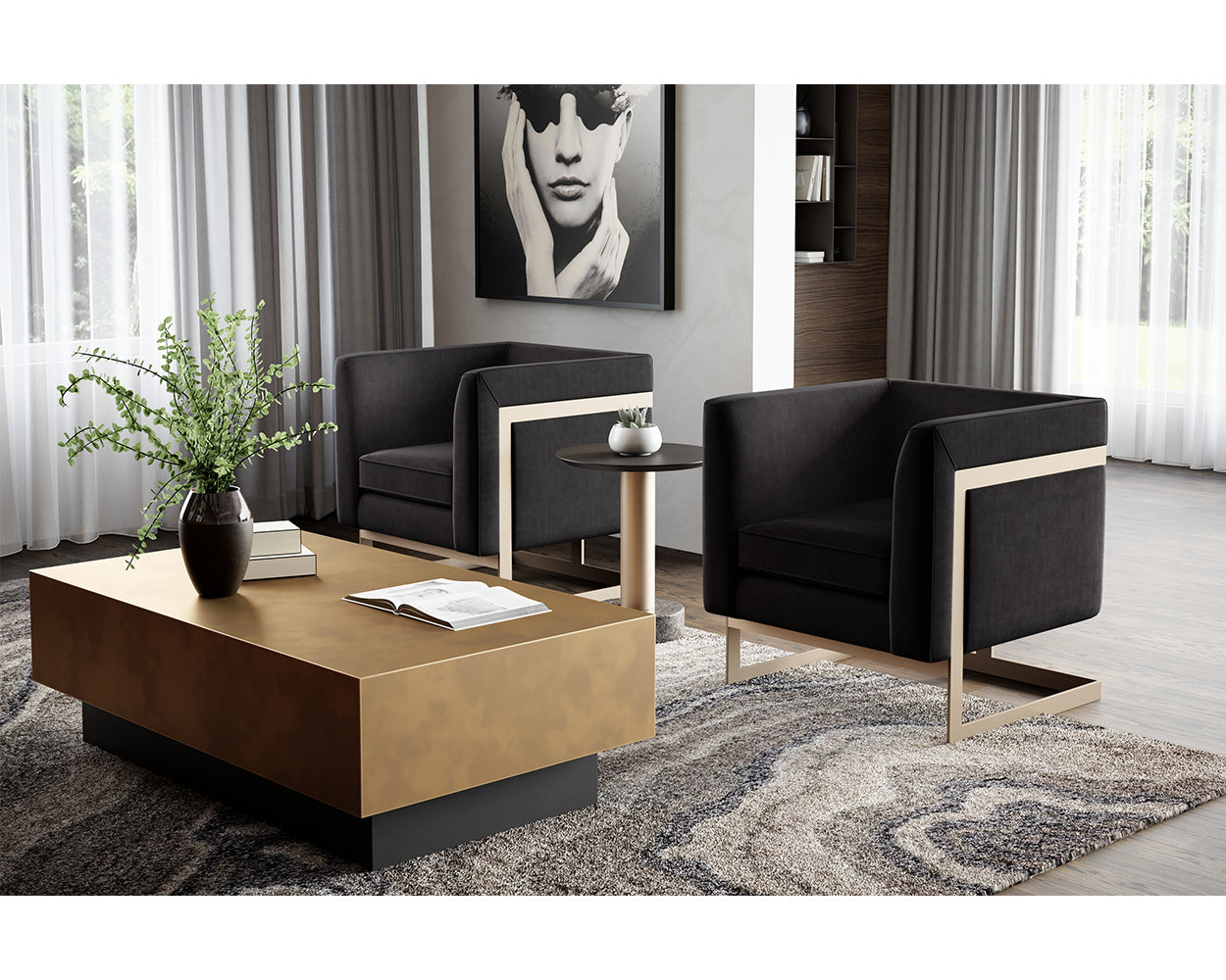 Sunpan Blakely Coffee Table