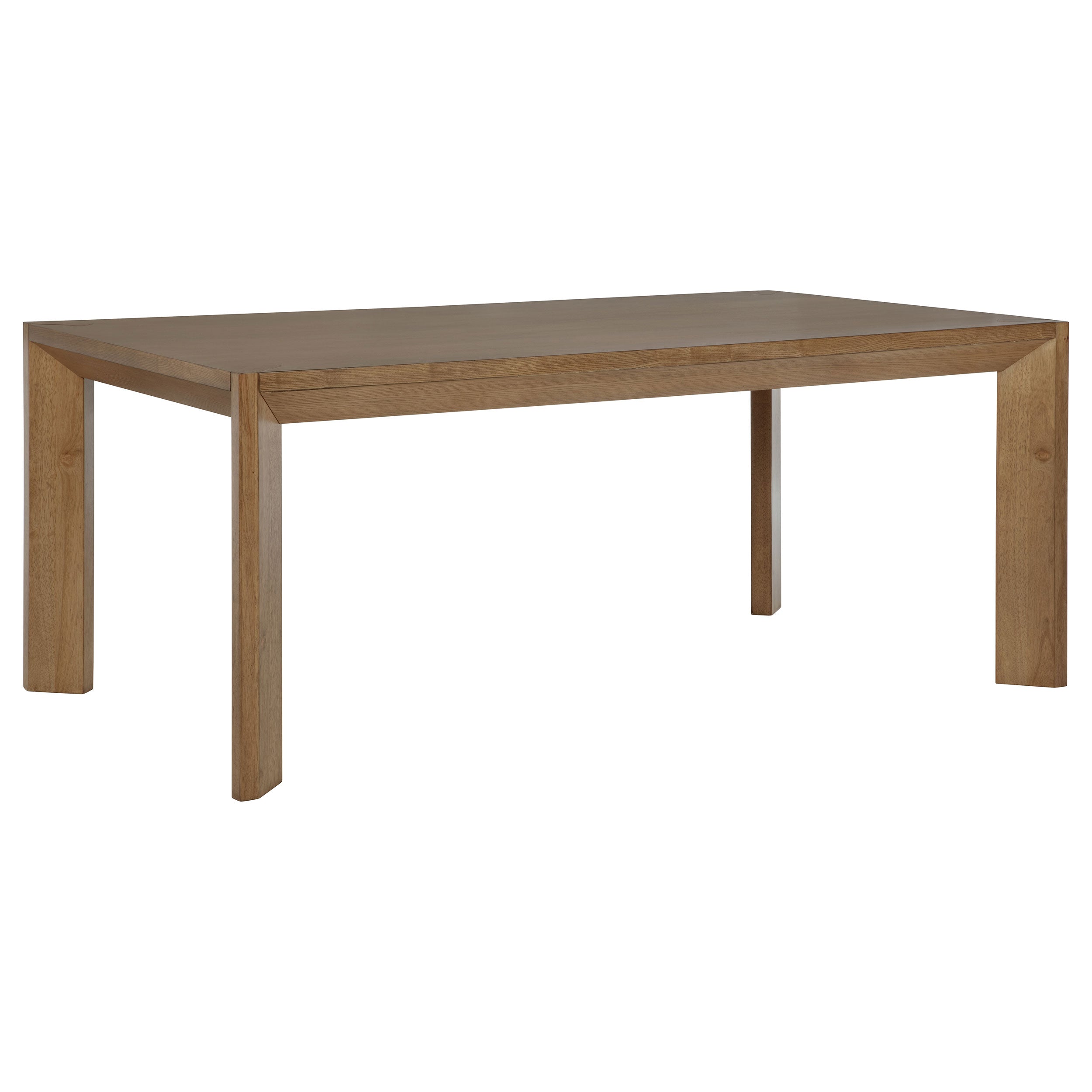 Bruner 72-inch Rectangular Wood Dining Table Natural Brown-