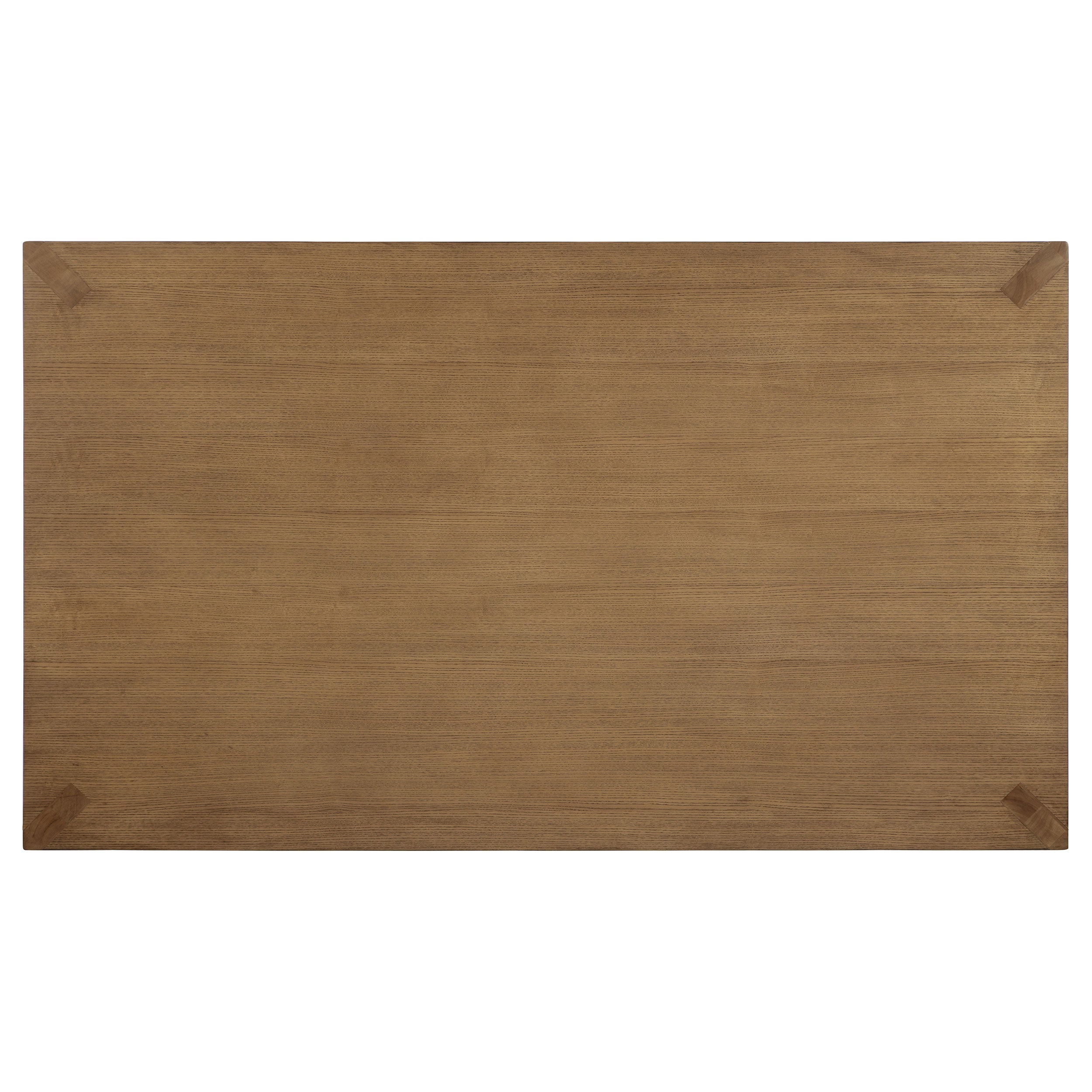 Bruner 72-inch Rectangular Wood Dining Table Natural Brown-