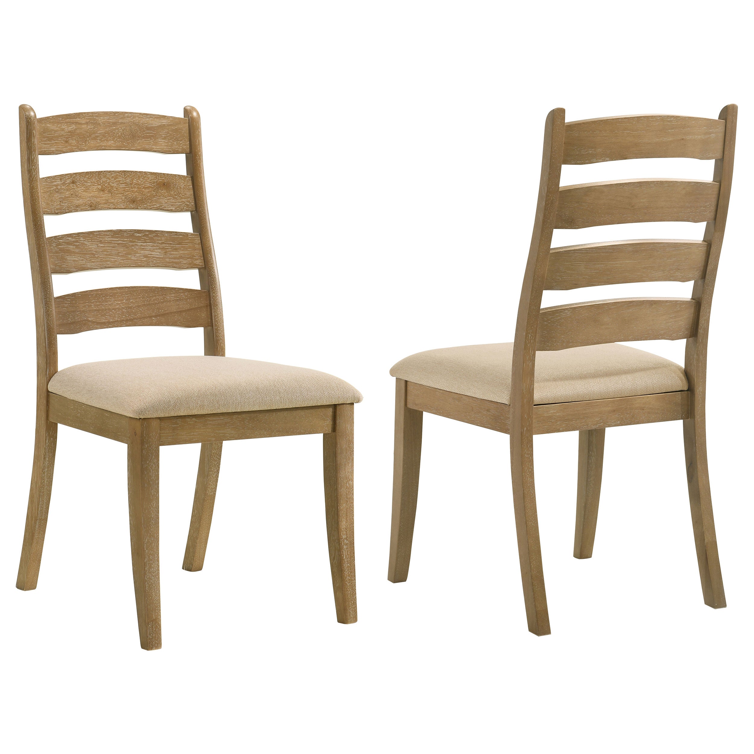 Danvers Wood Dining Side Chair Brown Oak (Set of 2)-