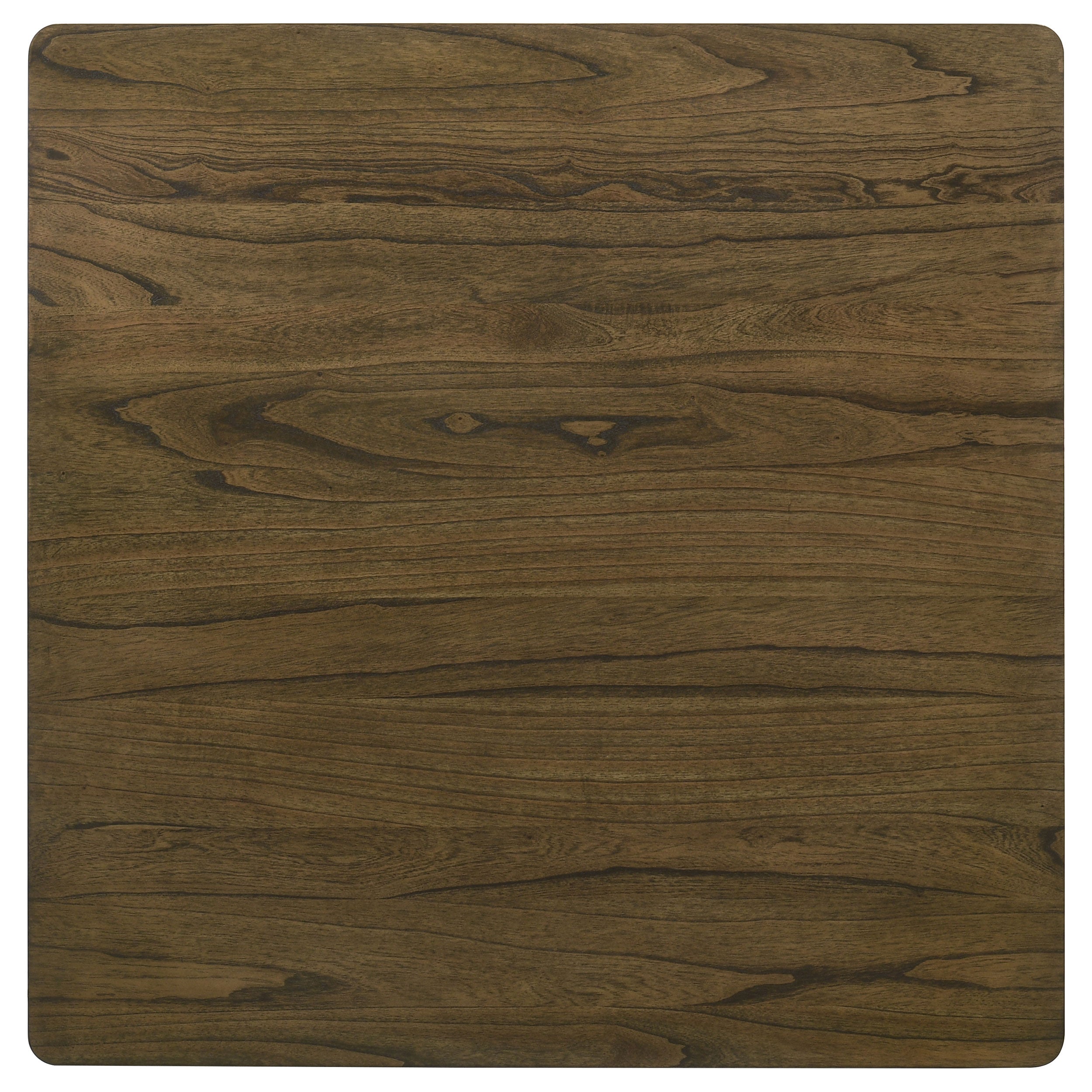 Canfield 47-inch Square Counter Height Dining Table Brown-