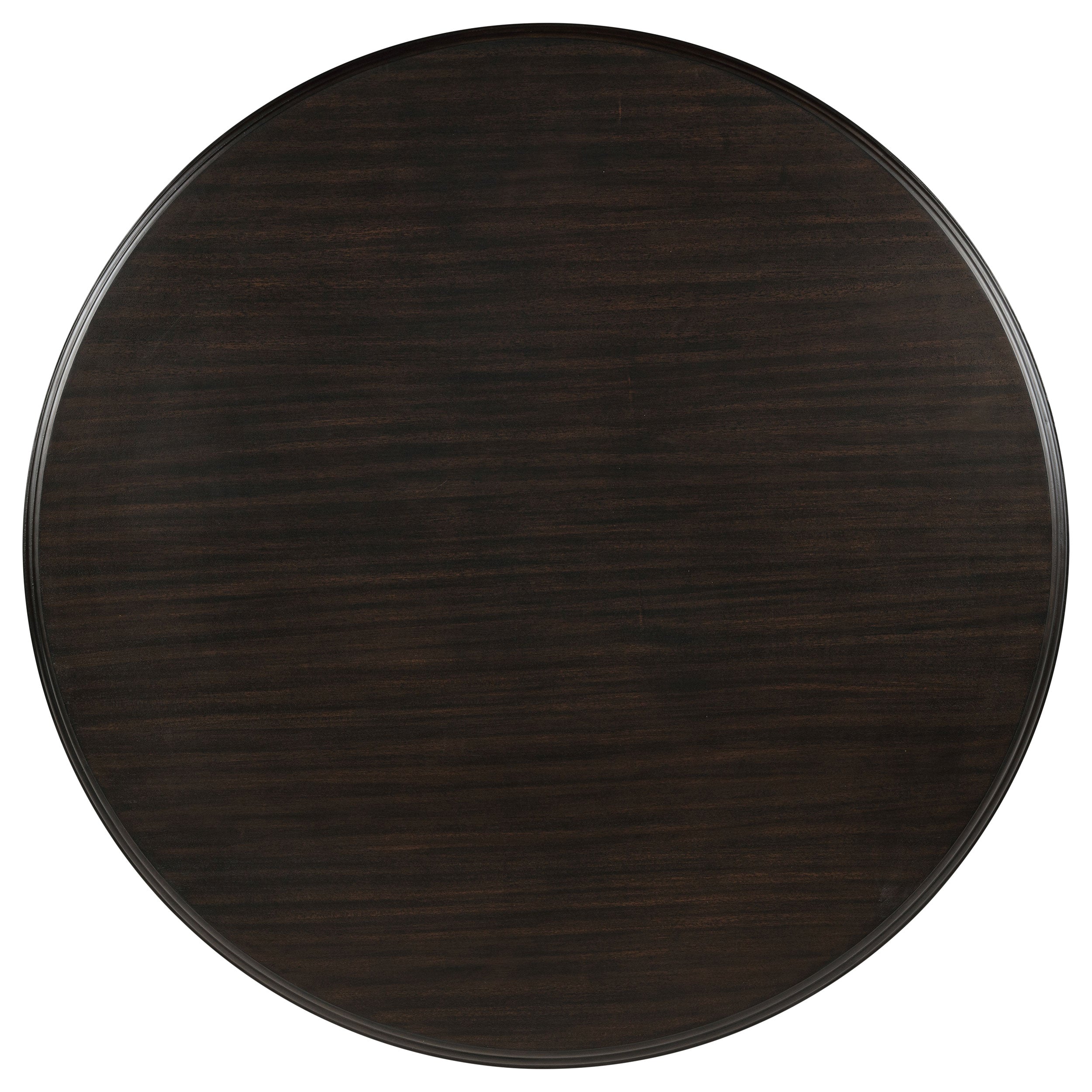 Twyla 60-inch Round Wood Dining Room Table Dark Cocoa-
