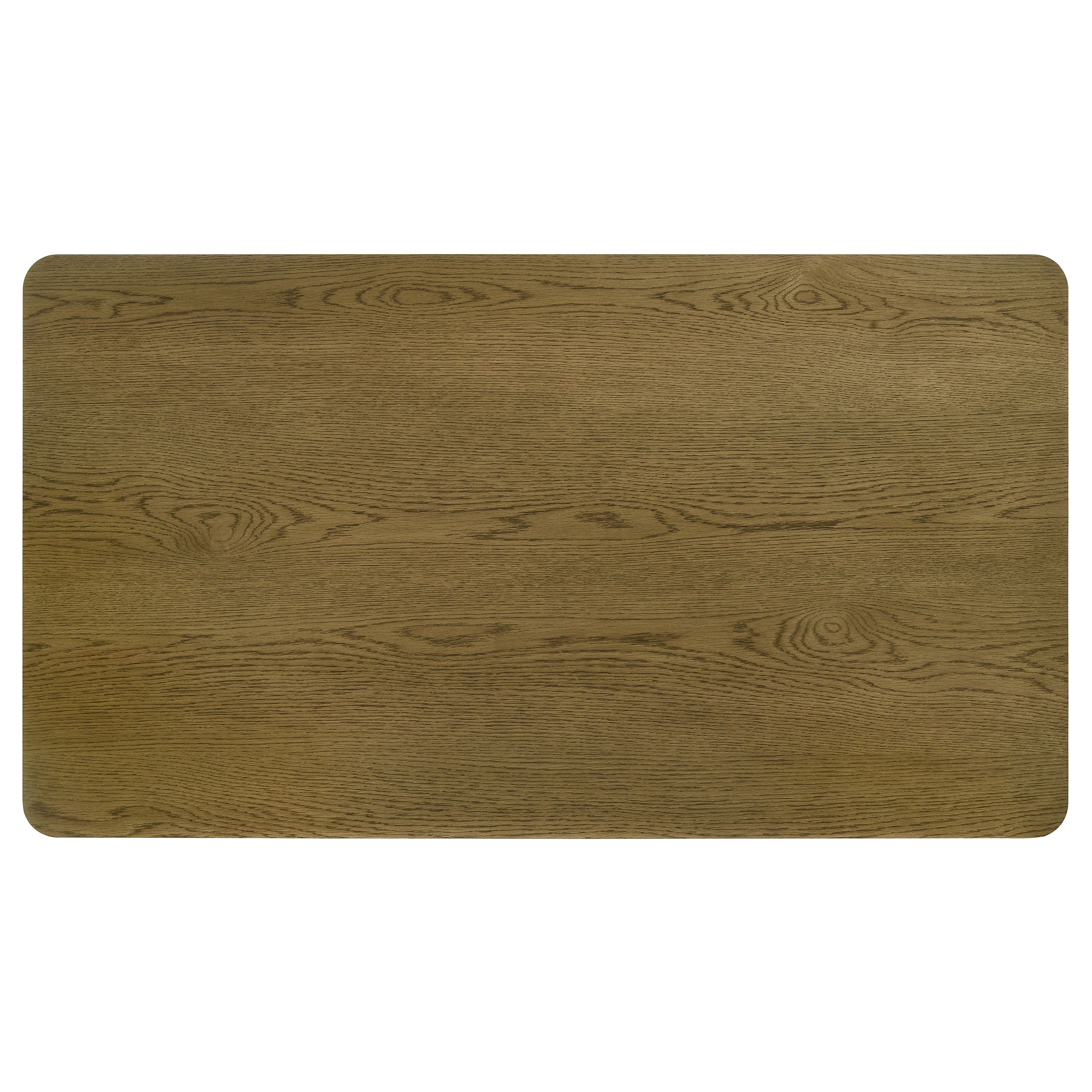 Castlewood 71-inch Rectangular Wood Dining Table Brown Oak-