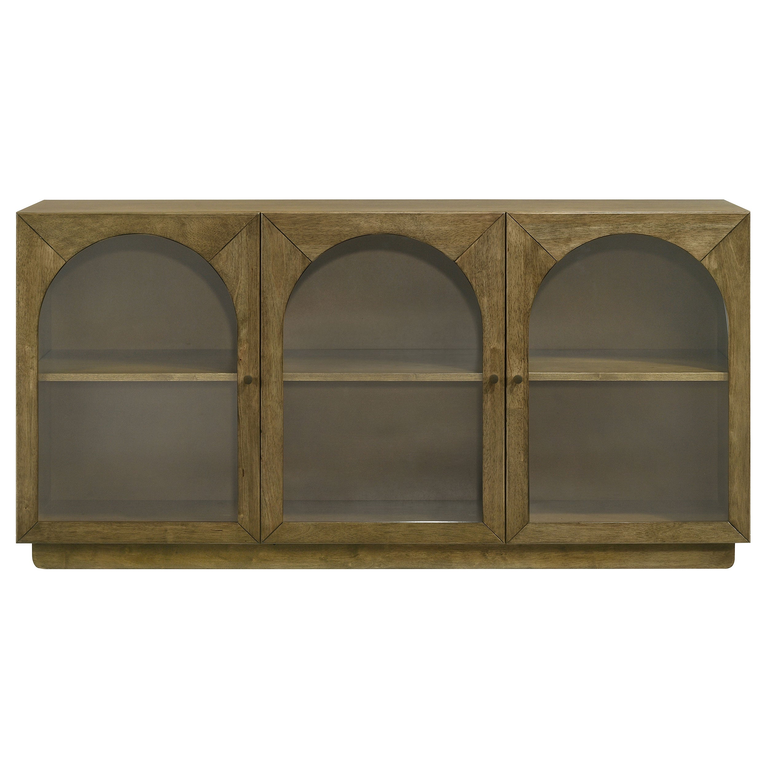Castlewood 71-inch Dining Sideboard Buffet Server Brown Oak-