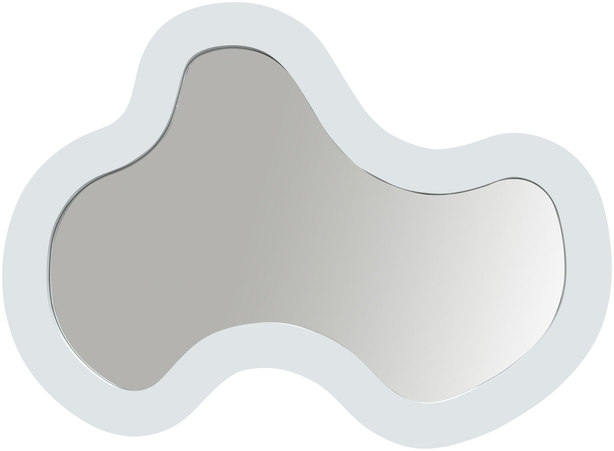 Oblique - Metal Frame Mirror