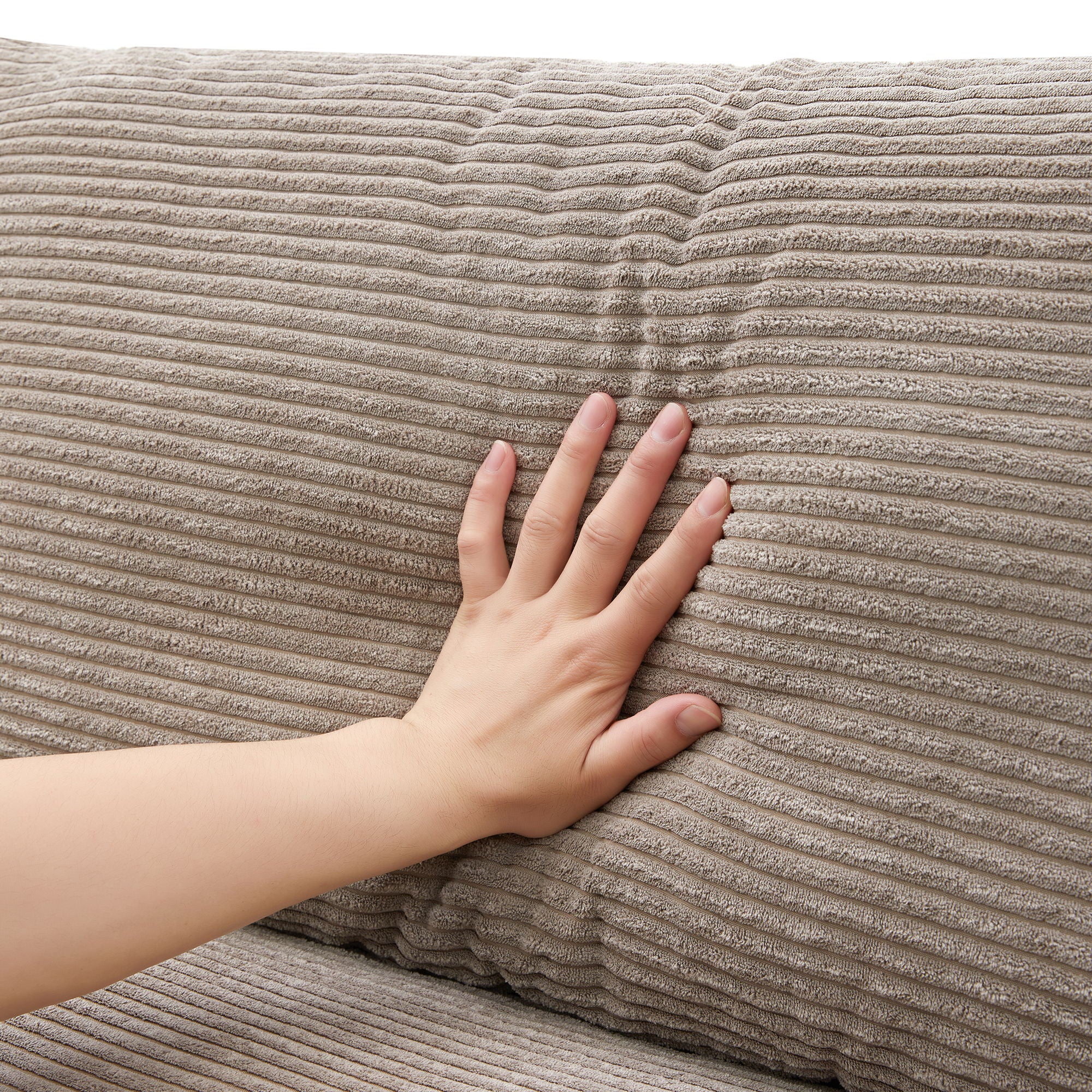 Oversized Sectional L Shaped Cloud Couch With USB Charging Port Cup Holder Deep And Wide Seat Sofa With Chaise Comfy