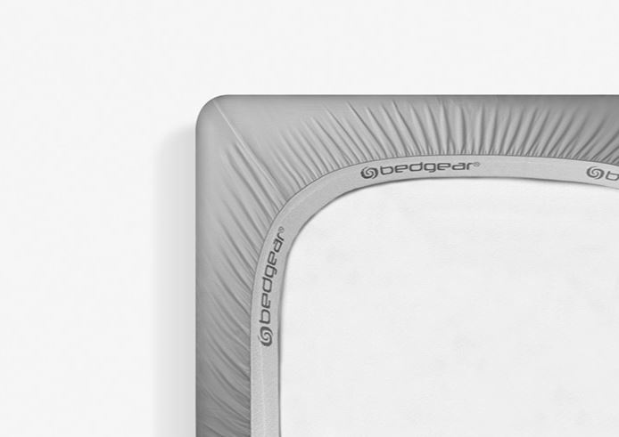 BedGear Dri-Tec Crib Sheet, Light Grey
