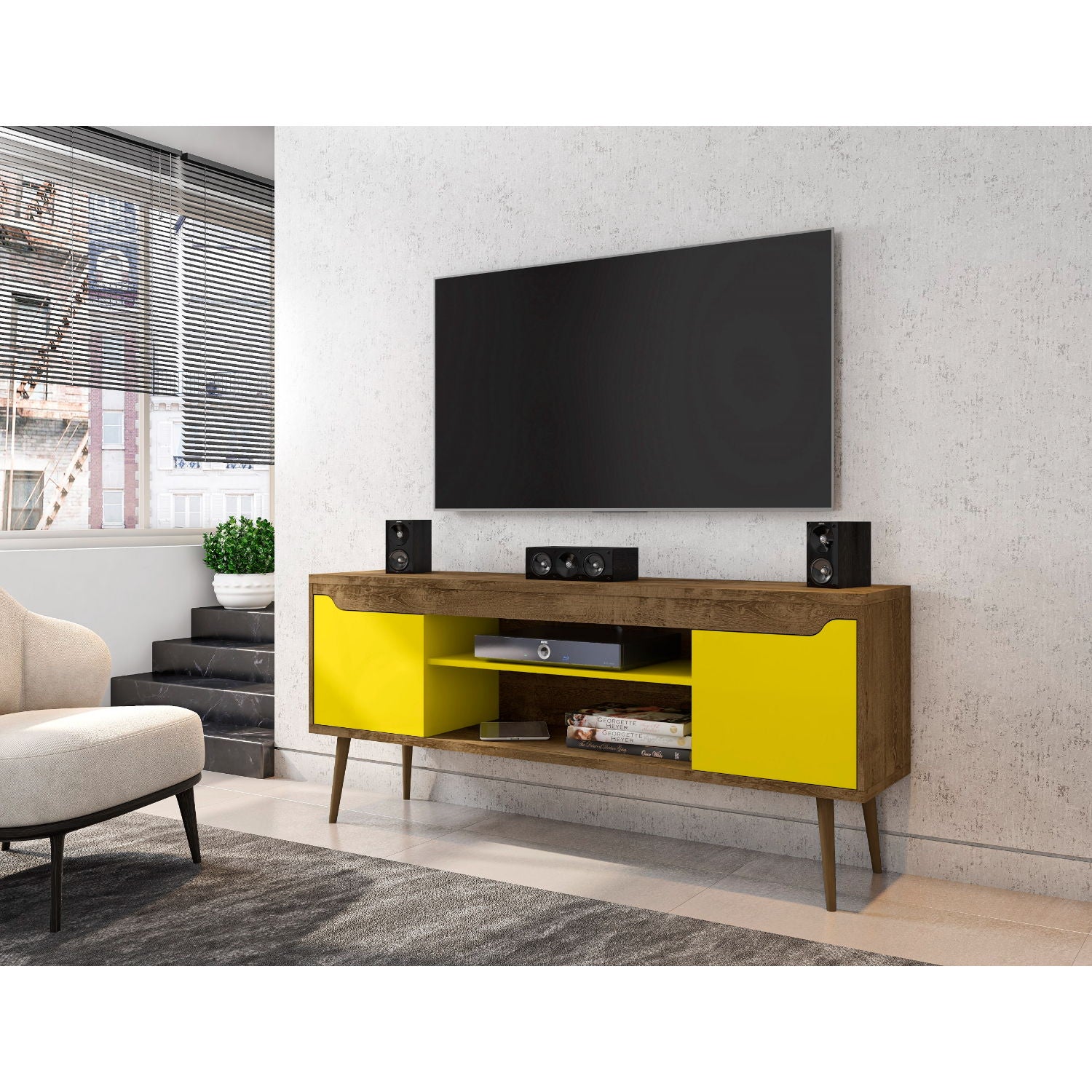 Bradley - Modern Design TV Stand