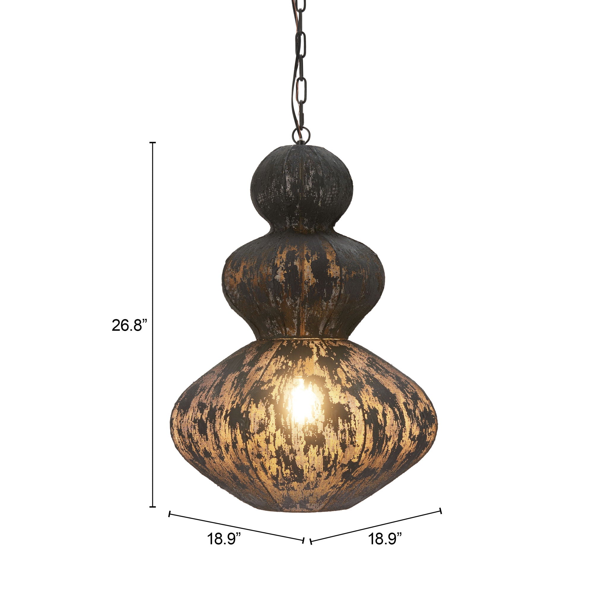 Kali - Ceiling Lamp - Black