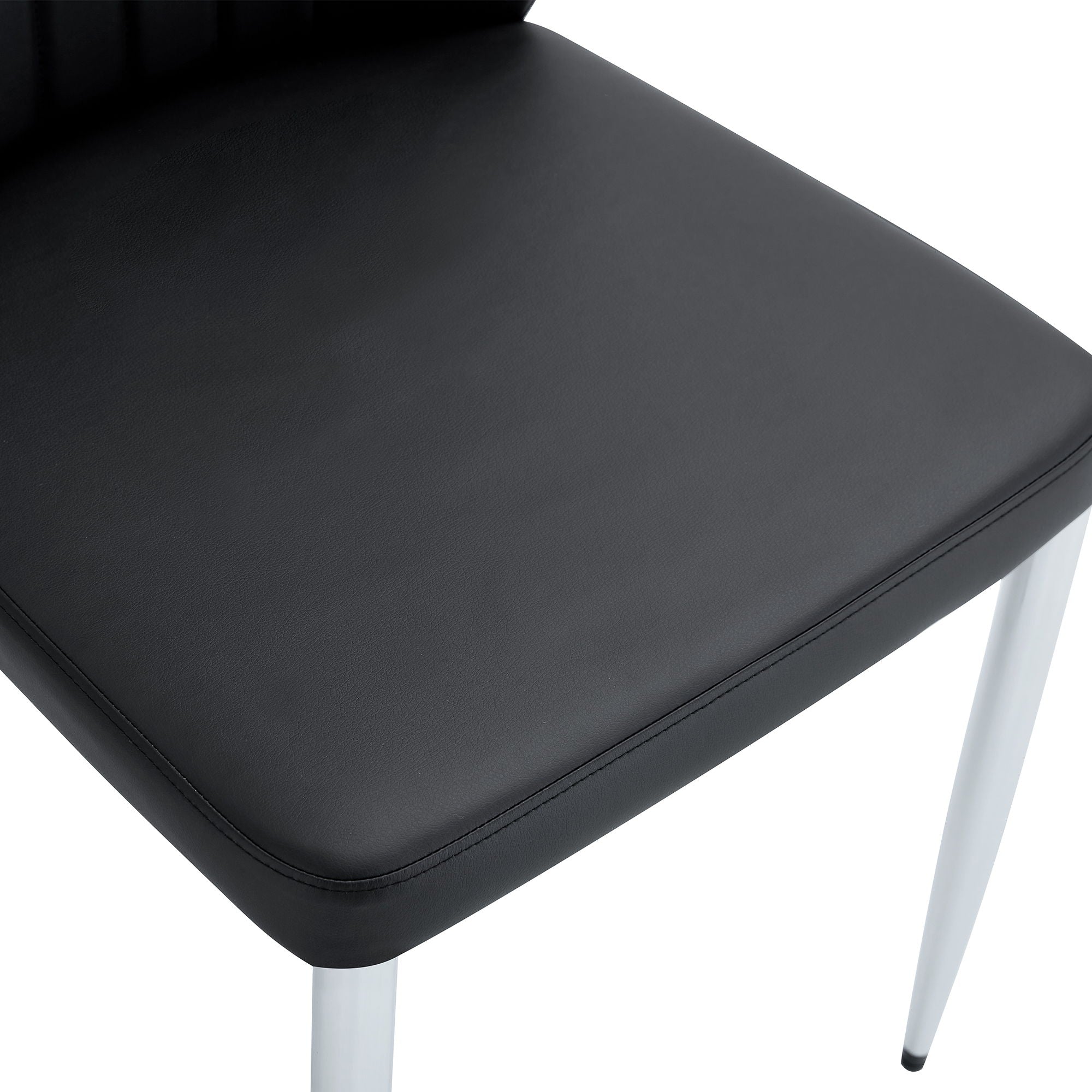 Modern Comfort Dining Chairs With Extended Backrest