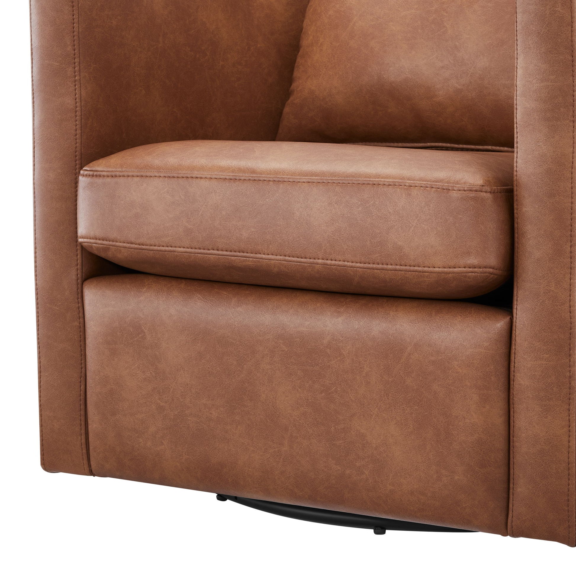 Sutton - Swivel Barrel Chair - Best Buy Furniture
