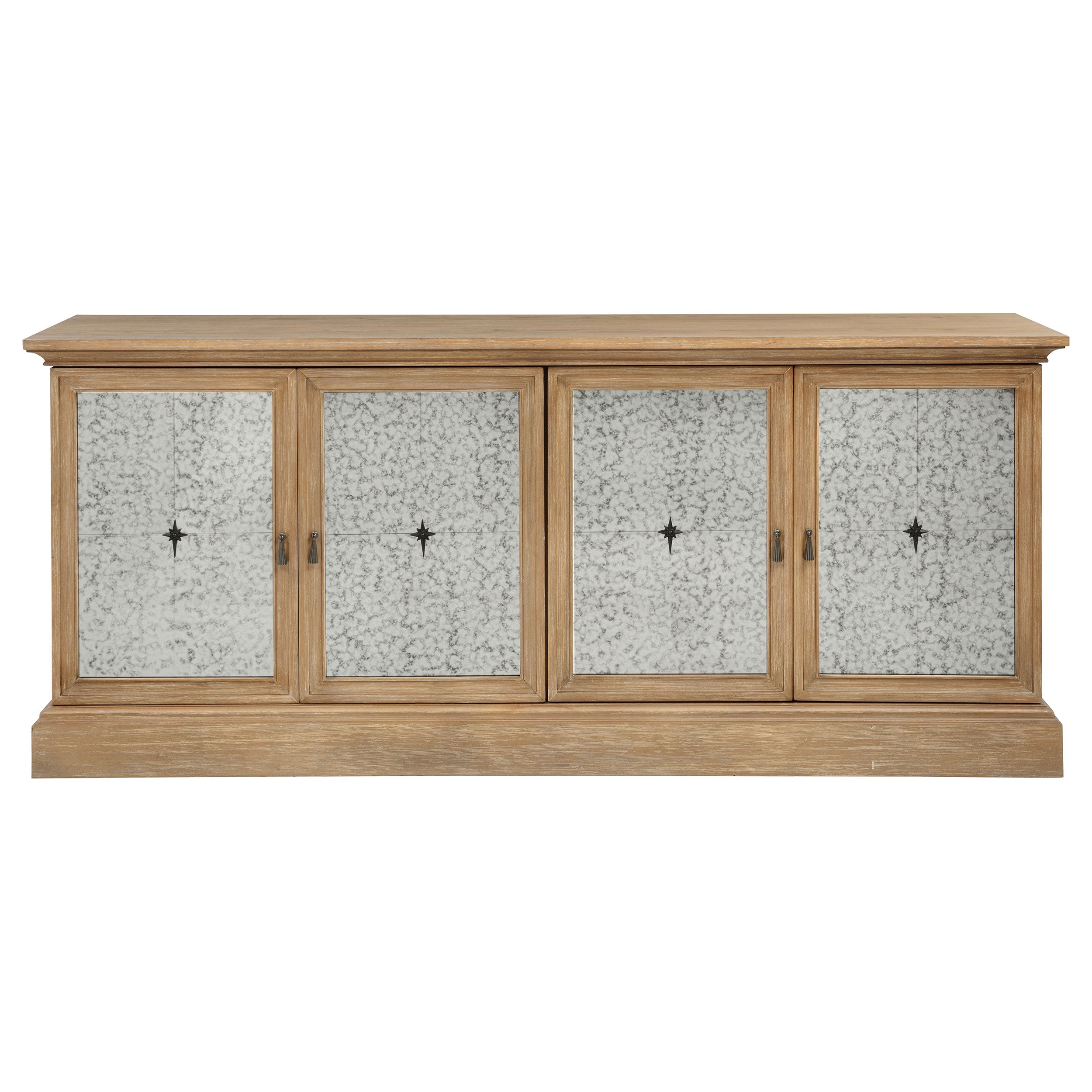Brockway 4-door Dining Sideboard Buffet Cabinet Barley Brown-CoasterEssence