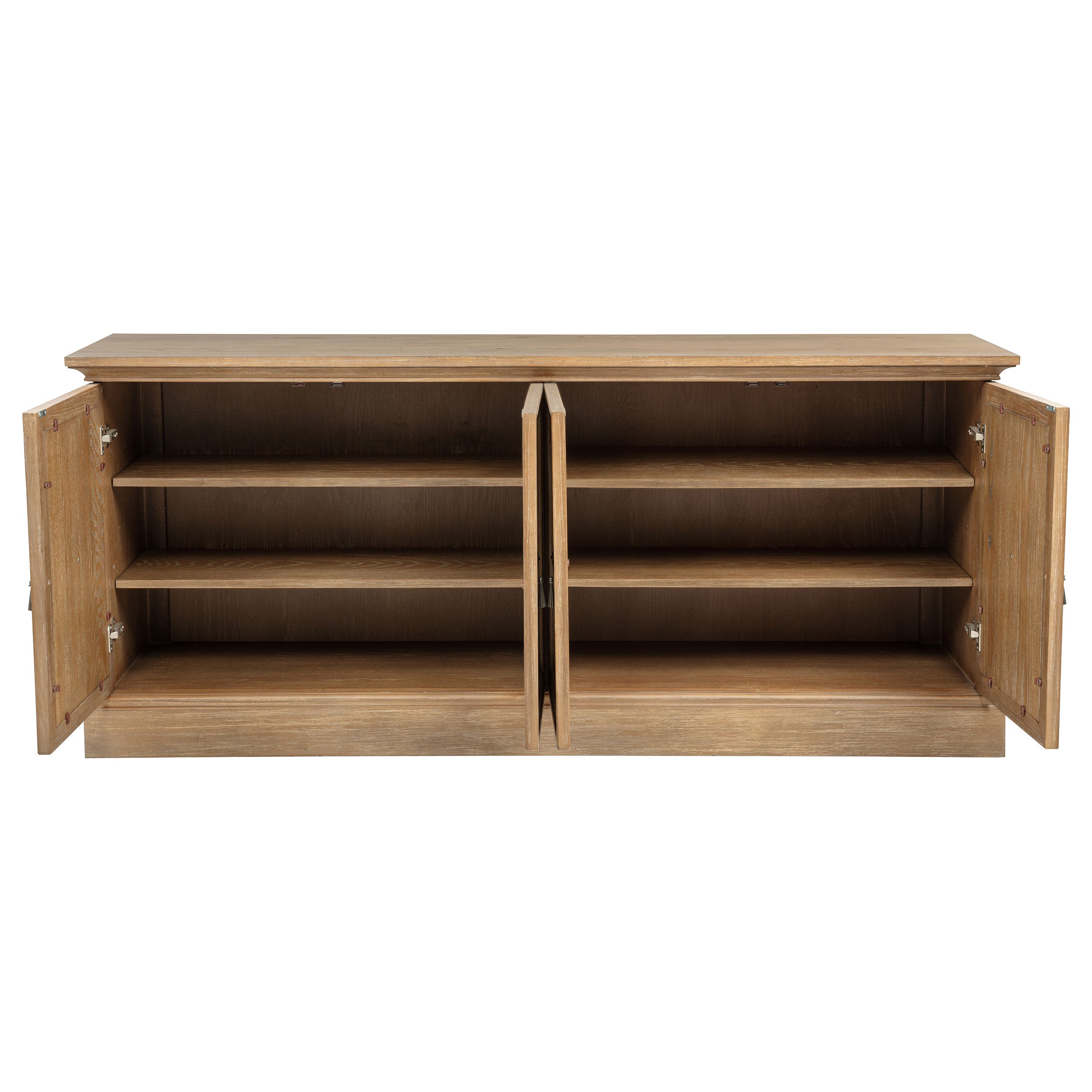 Brockway 4-door Dining Sideboard Buffet Cabinet Barley Brown-CoasterEssence