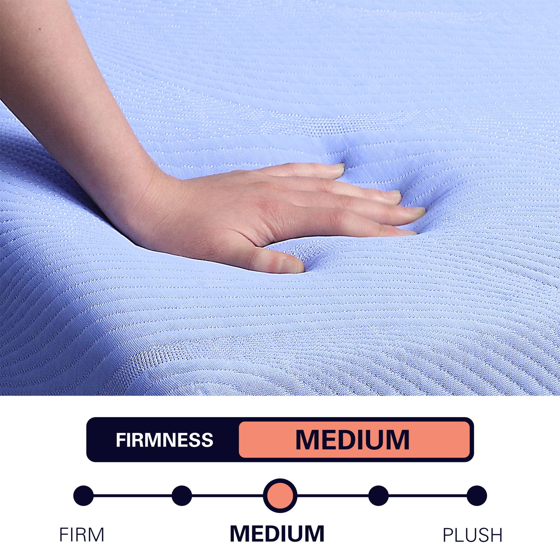 Refresh - 12" King Size Flex Head Latex Foam Hybrid Mattress And Adjustable Base Bundle - Blue - Best Buy Furniture