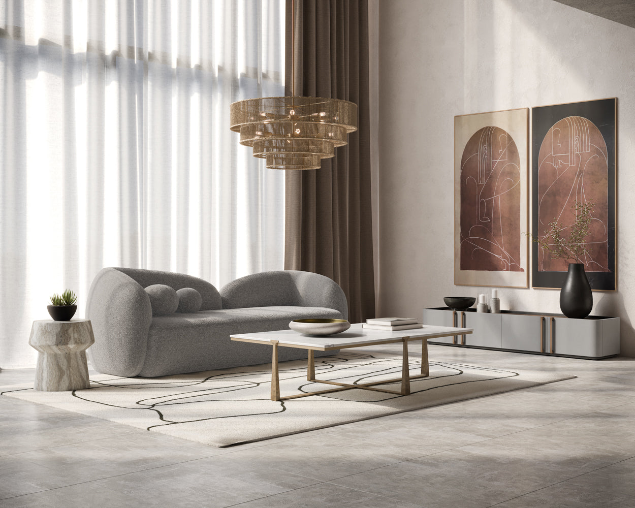 Sunpan Cowell Coffee Table - Best Buy Furniture