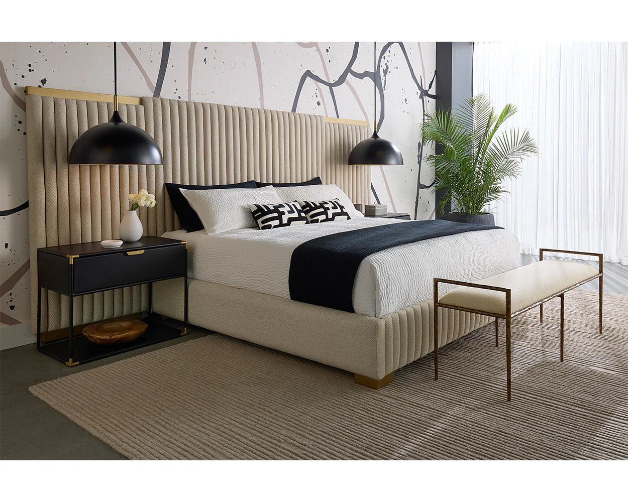 Sunpan Tarrant Bed King