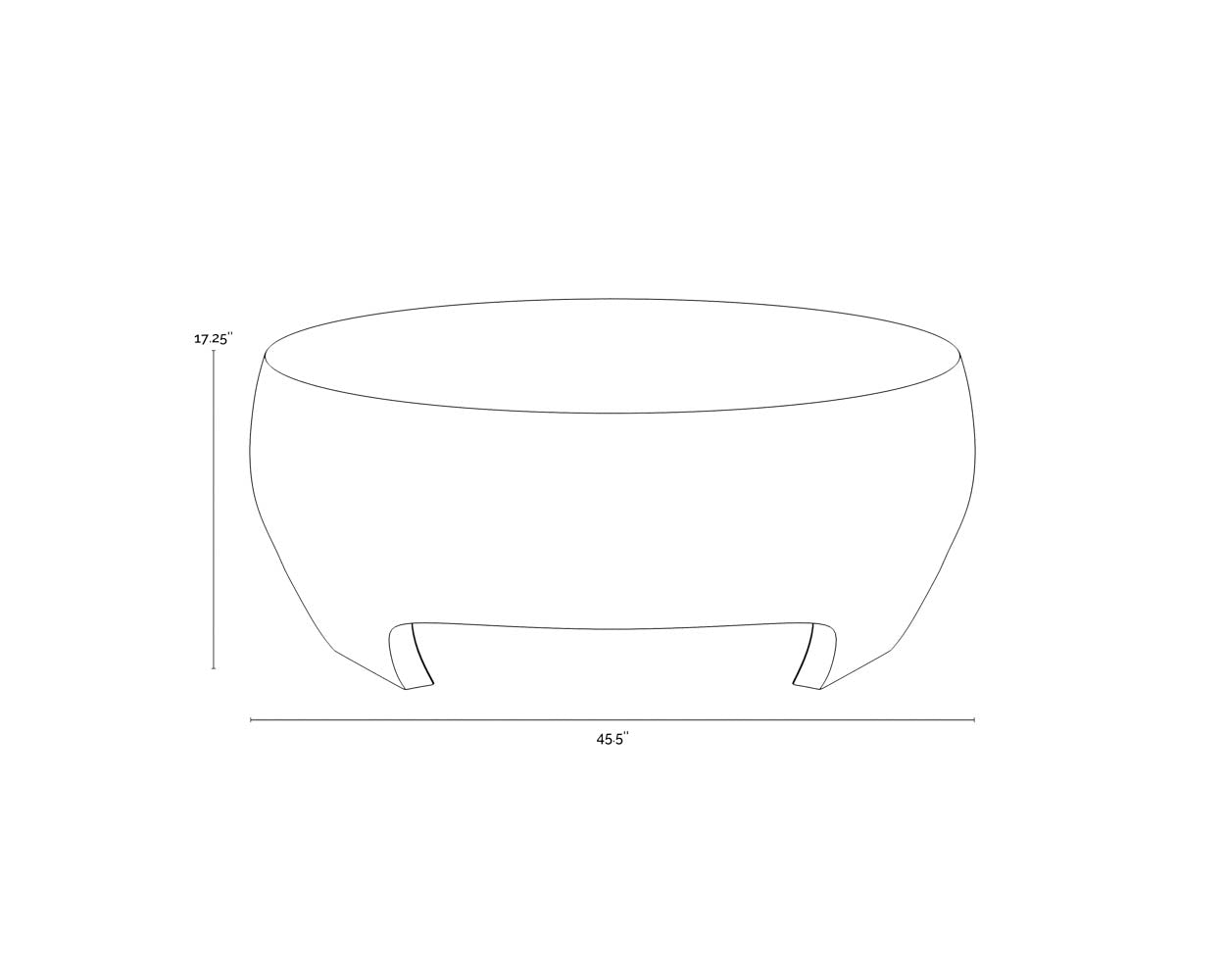 Sunpan Tarsus Coffee Table