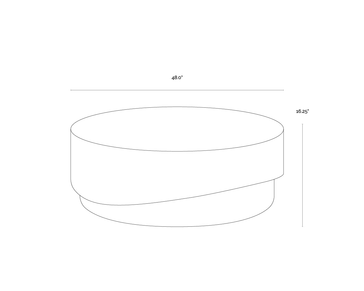 Sunpan Patras Coffee Table