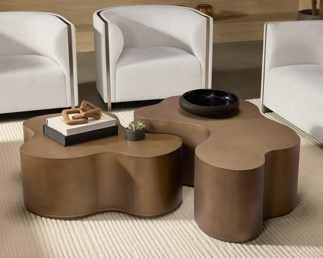 Sunpan Boise Nesting Coffee Tables (Set Of 2)