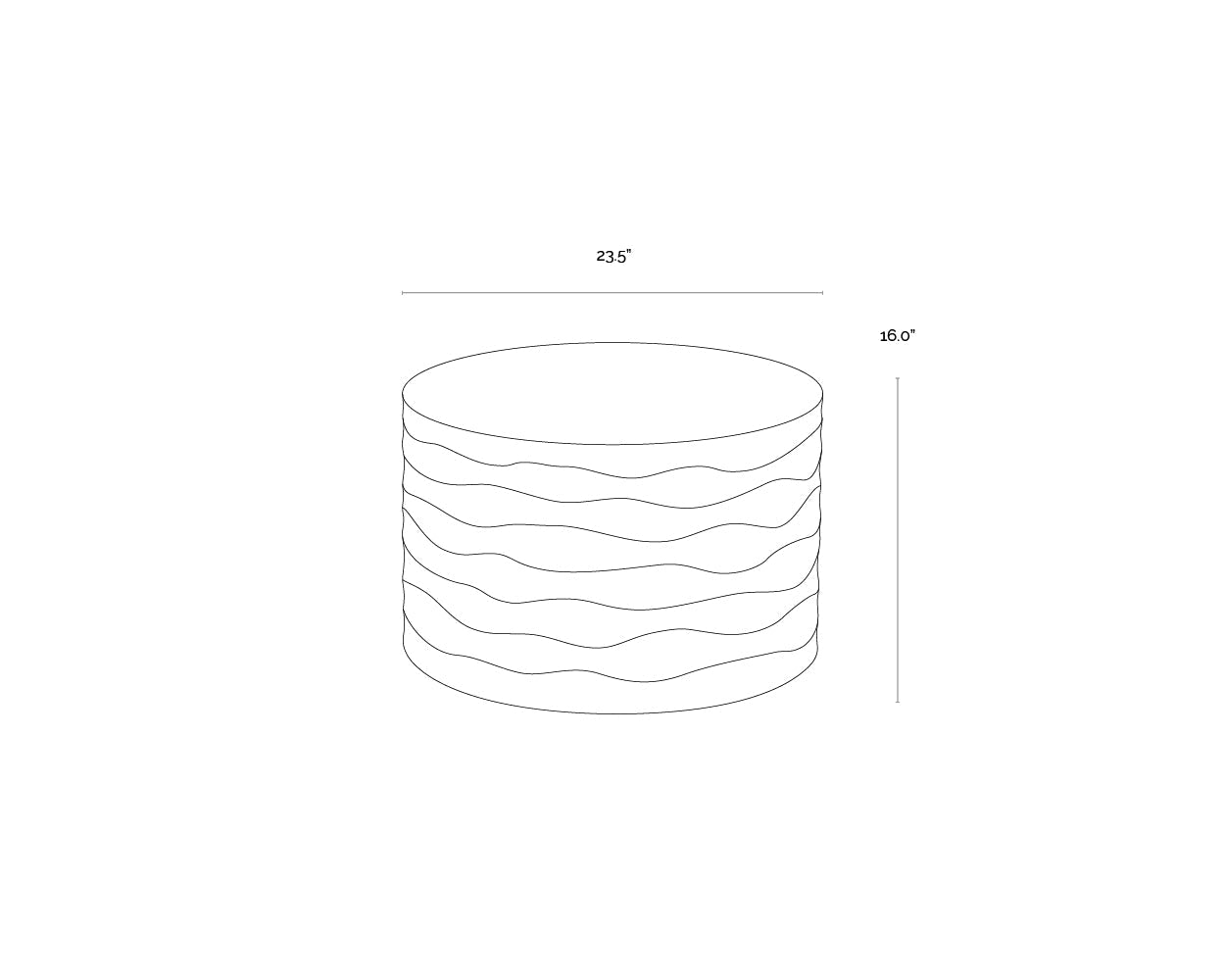 Sunpan Corey Coffee Table - Small - Best Buy Furniture