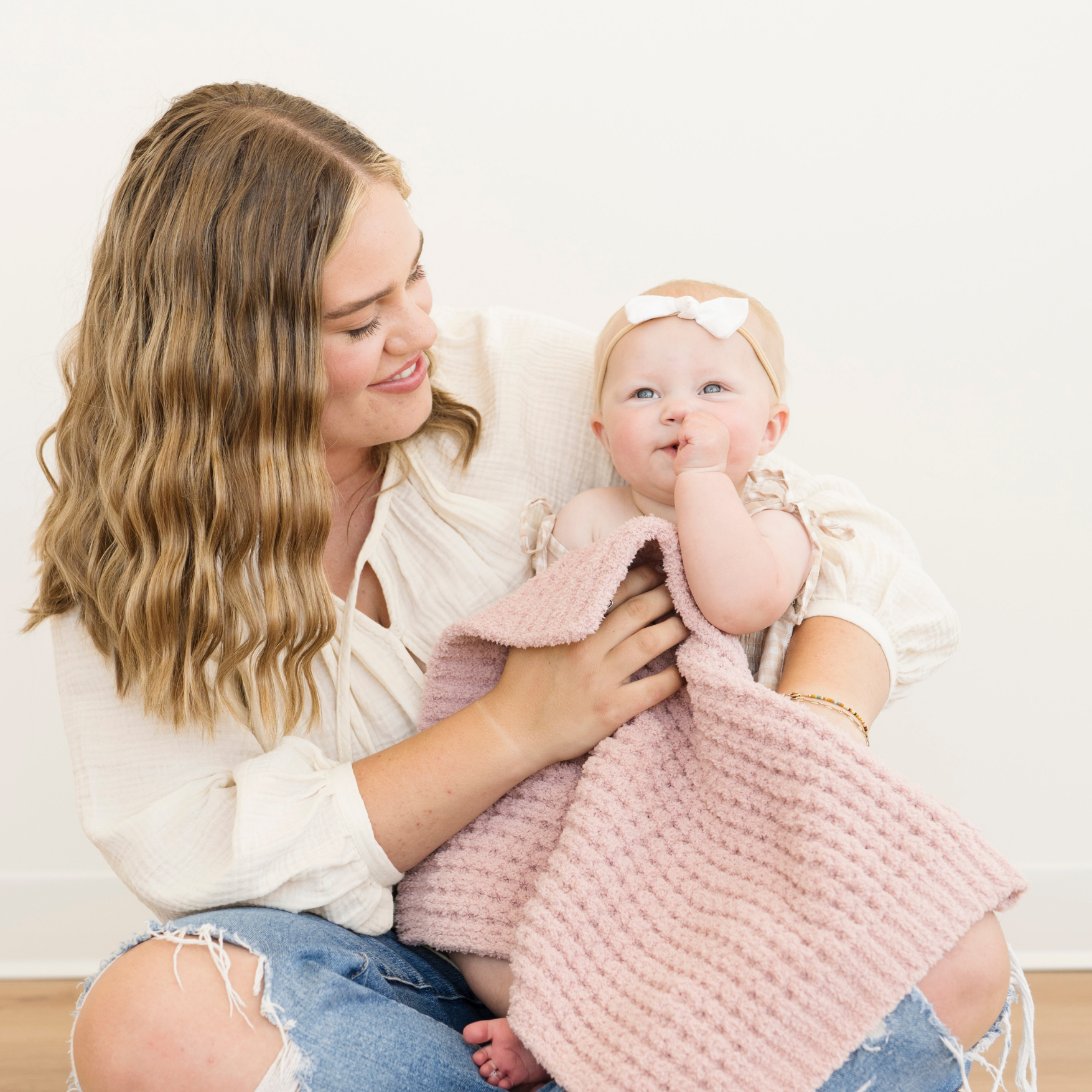 Waffle Knit Mini Blankets