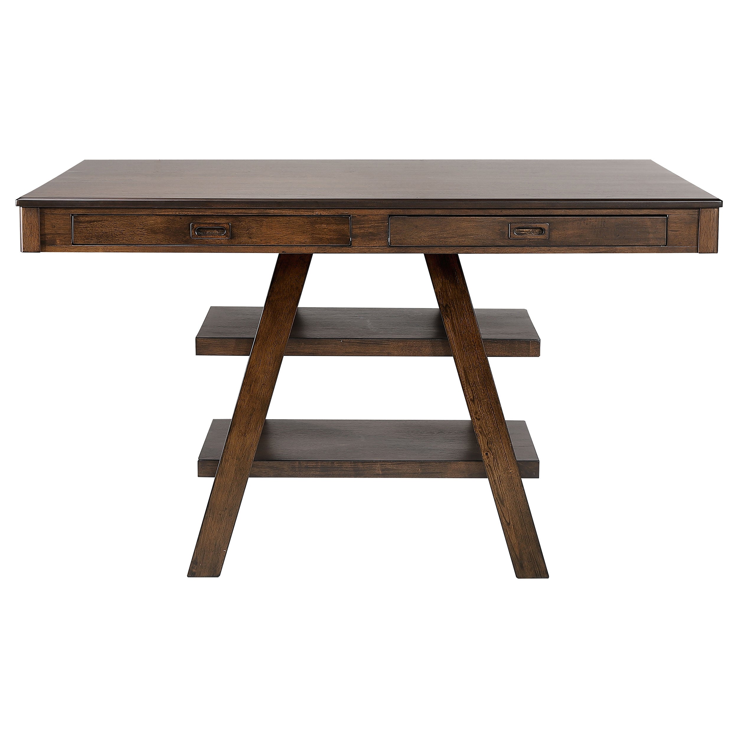 Dewey Rectangular 60-inch Counter Height Dining Table Walnut-CoasterEssence