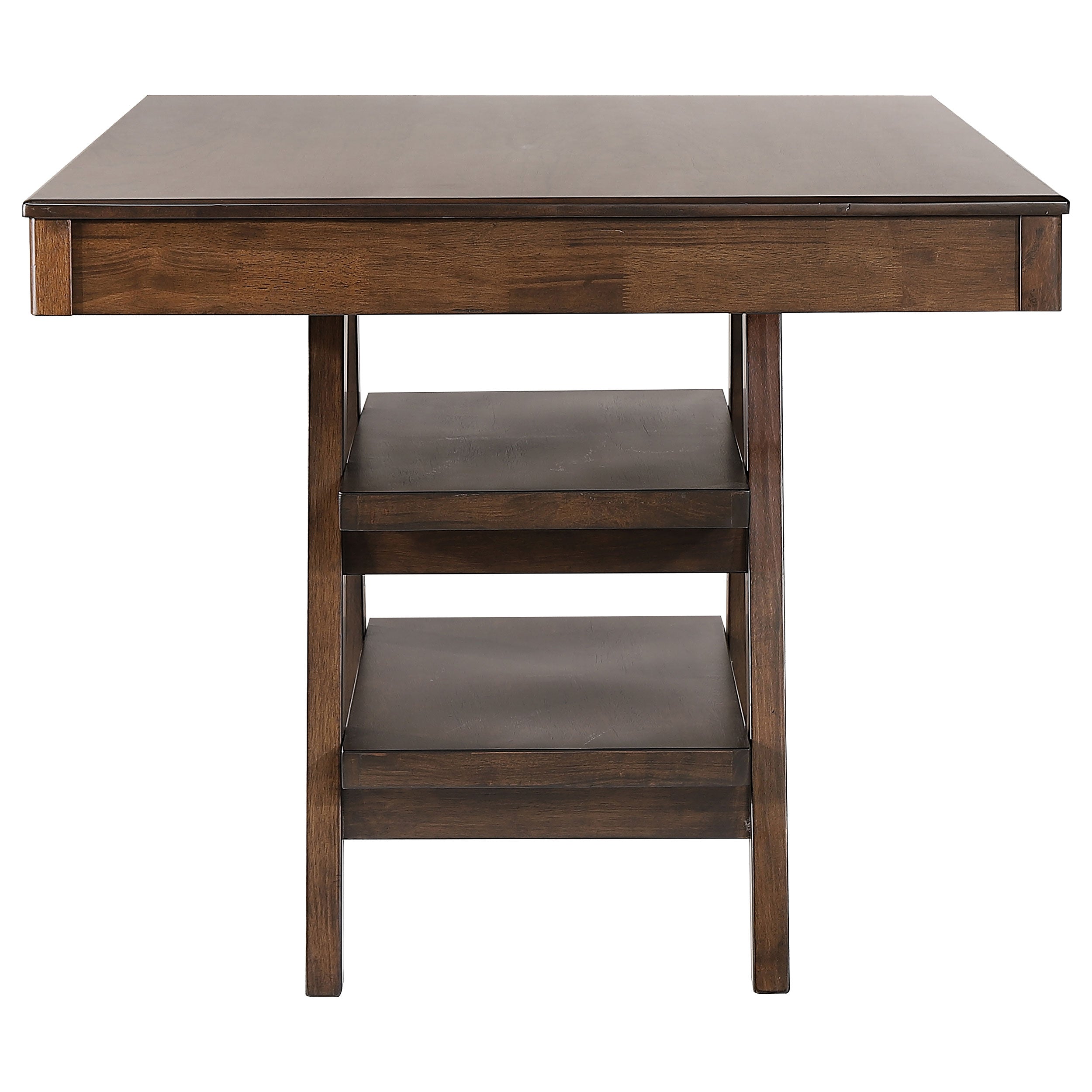 Dewey Rectangular 60-inch Counter Height Dining Table Walnut-CoasterEssence